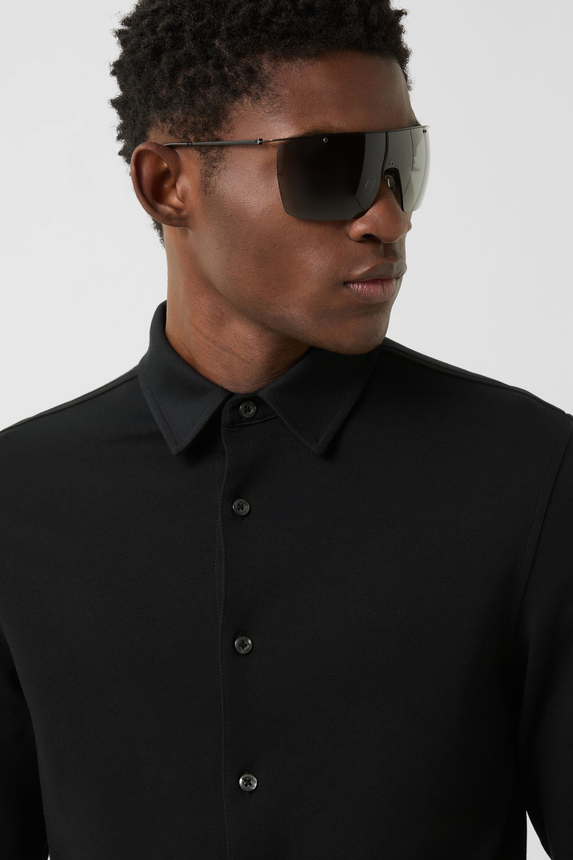 Czarna koszula FRANZ-11