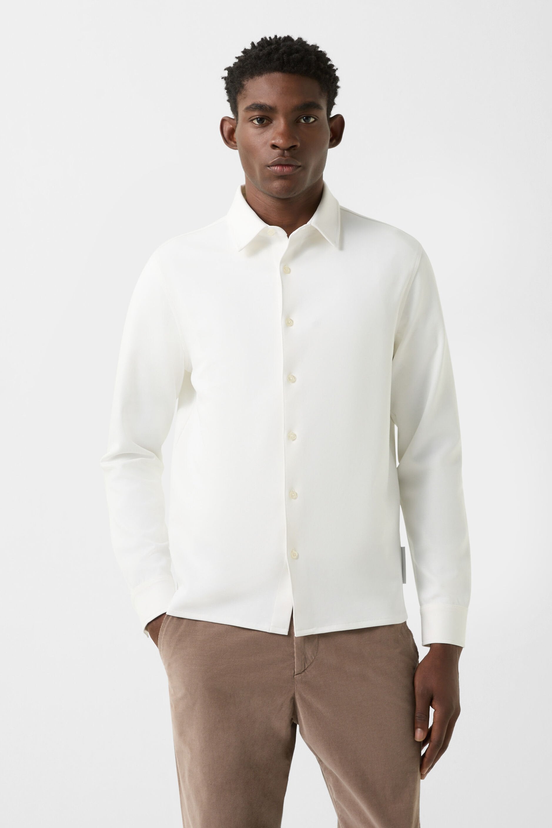 Biała koszula FRANZ-11