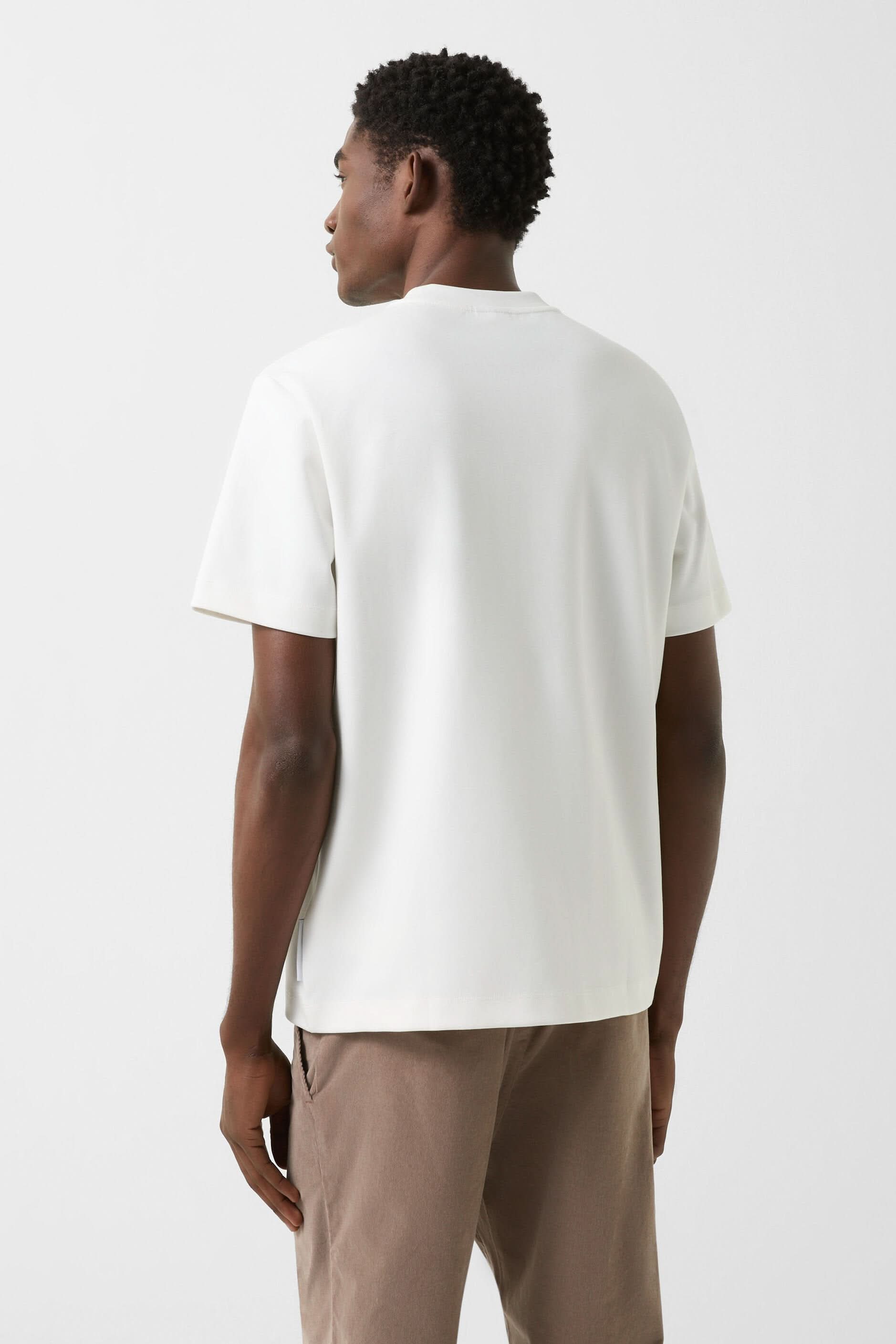 Biały T-shirt DAMIEN
