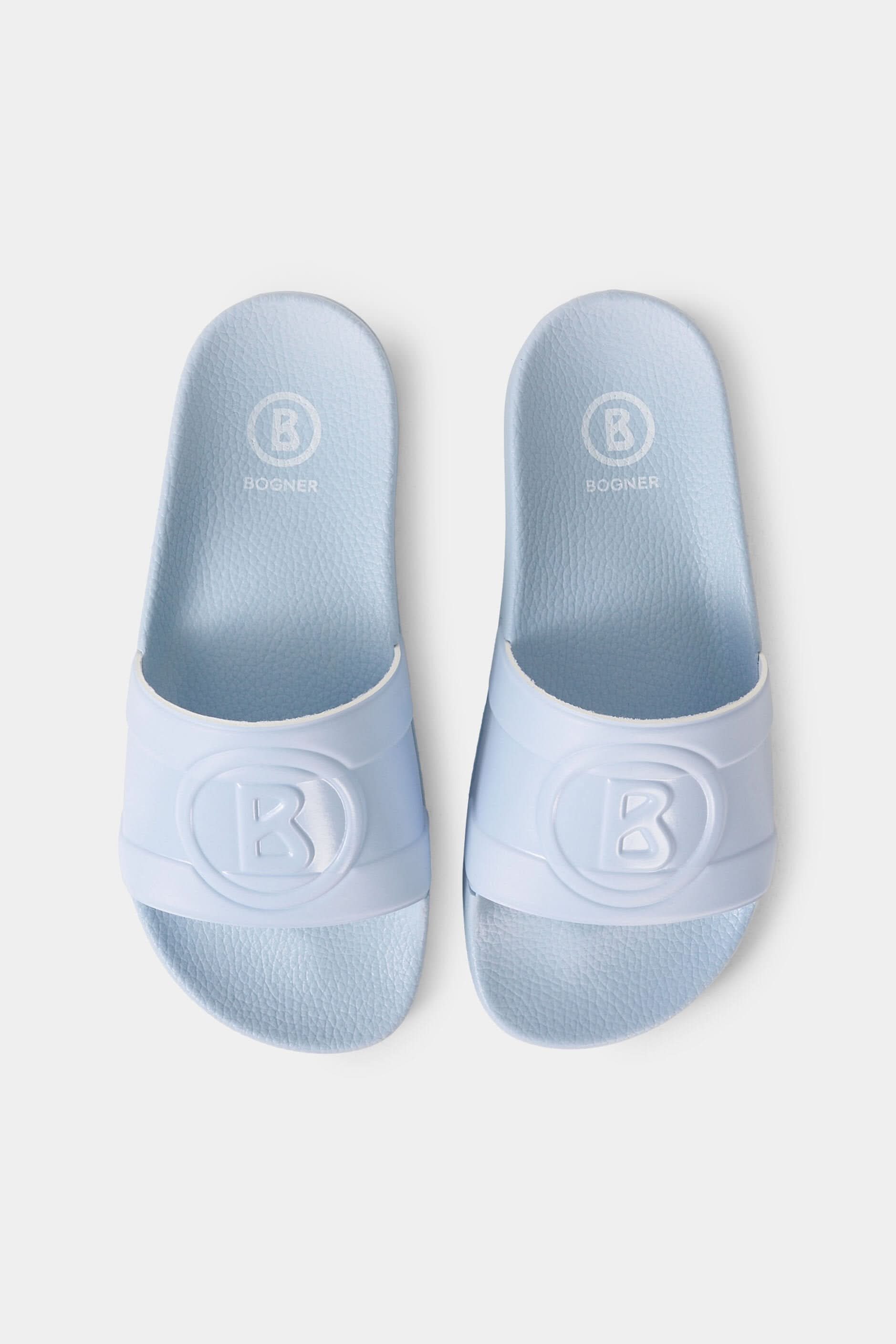 Niebieskie klapki damskie BELIZE L7E