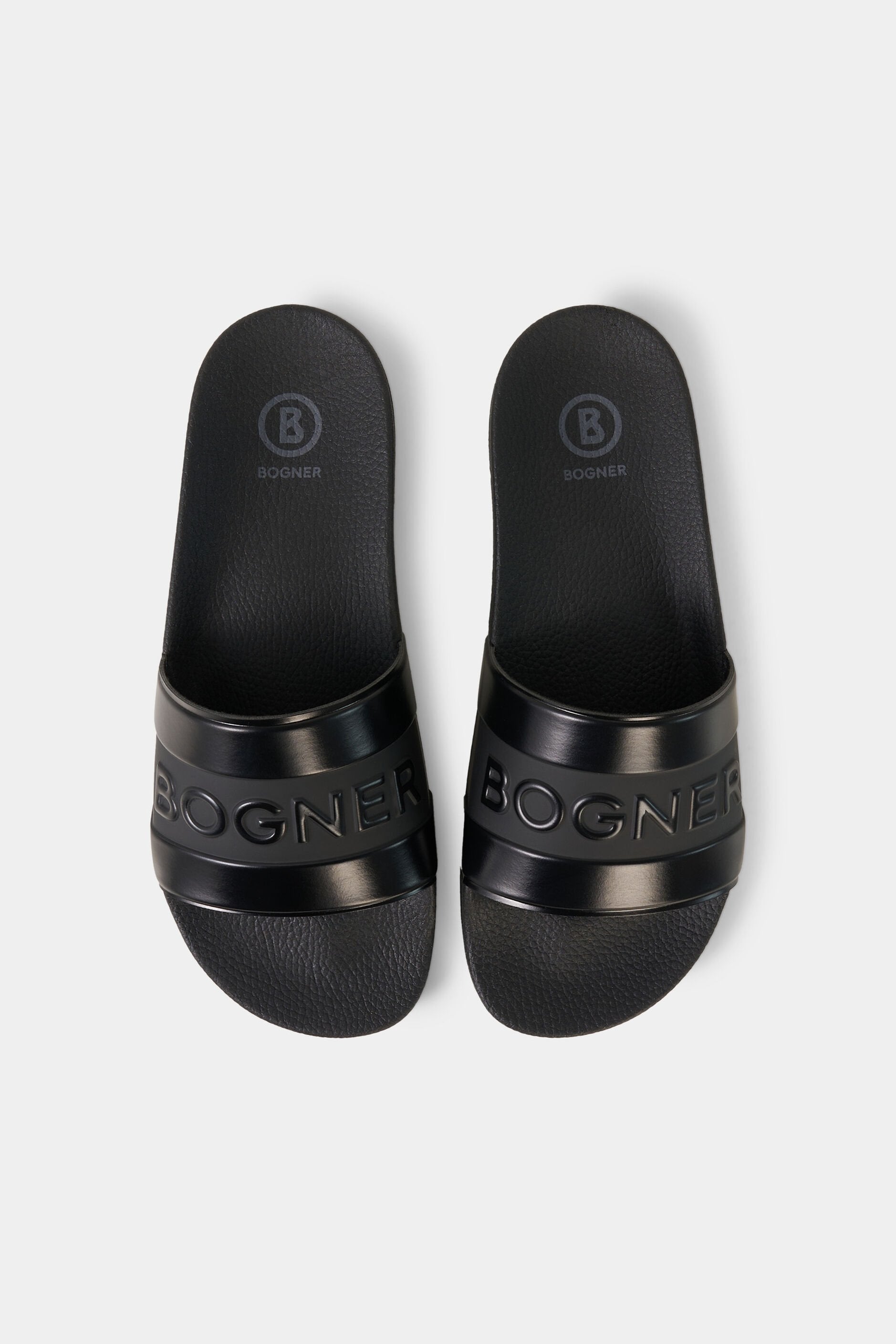 Czarne klapki męskie BELIZE M4E