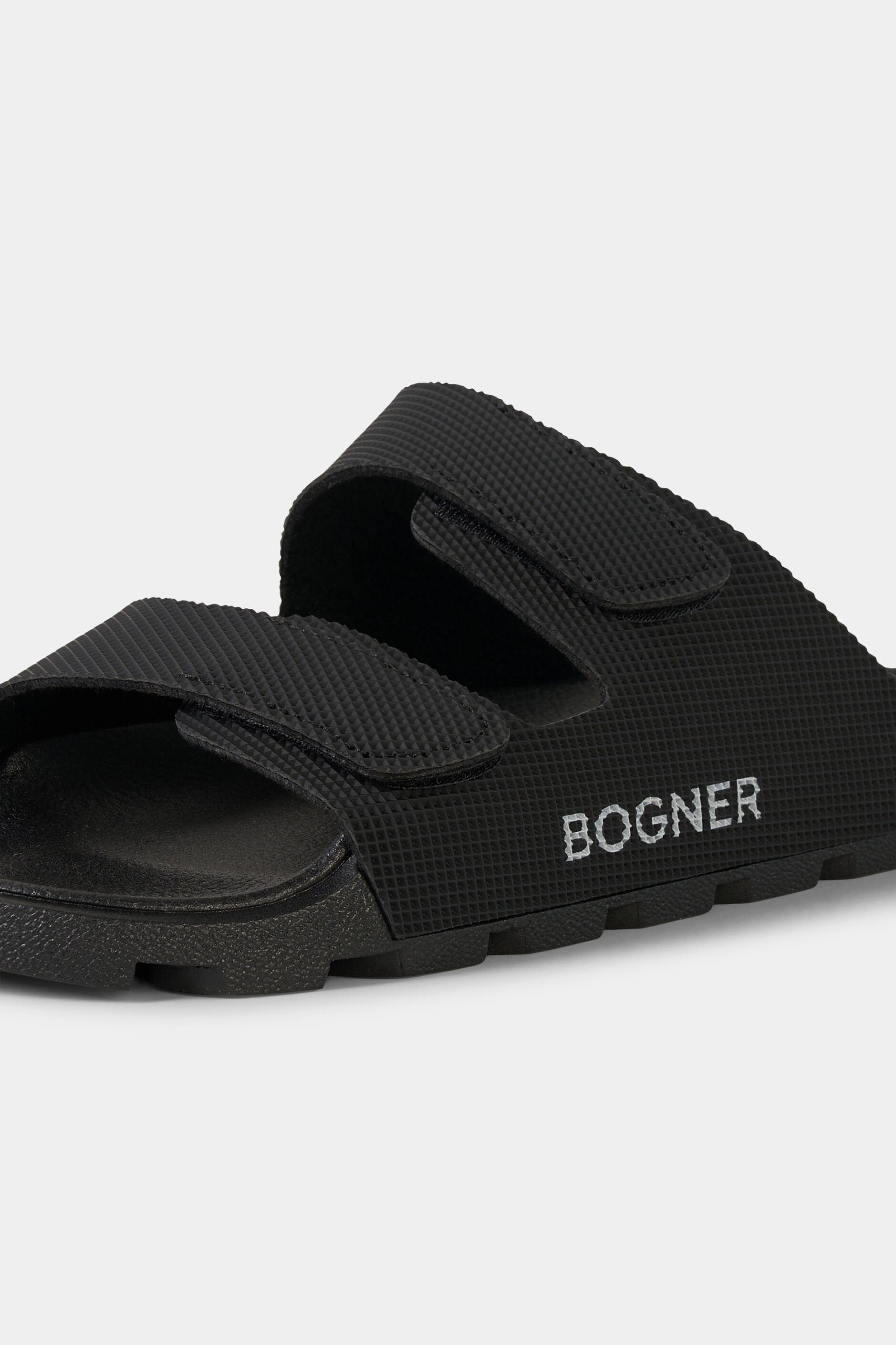 Czarne klapki męskie BIARRITZ M3