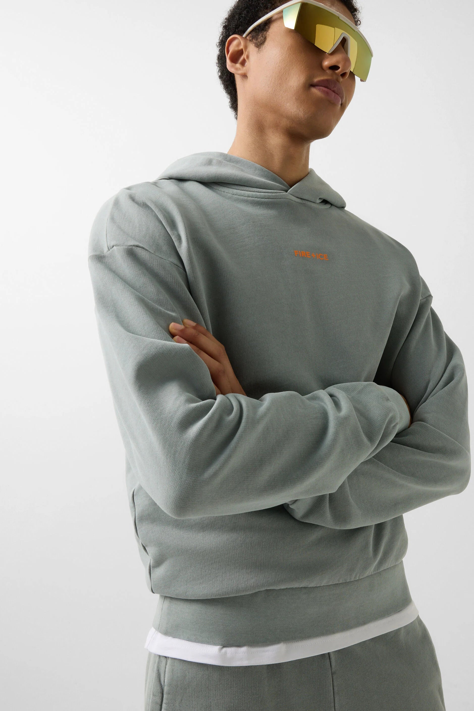 Zielona Bluza z kapturem ILAY