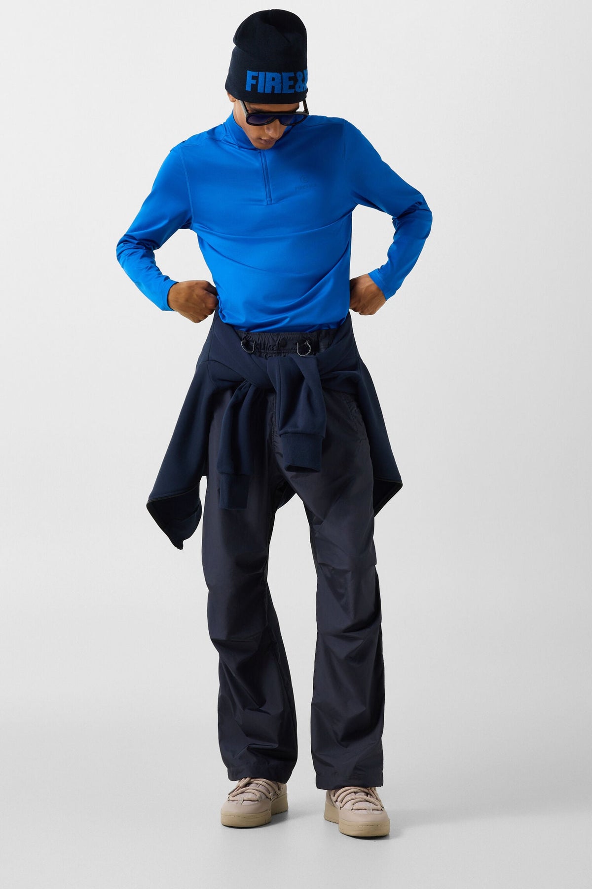 Niebieski golf narciarski PASCAL