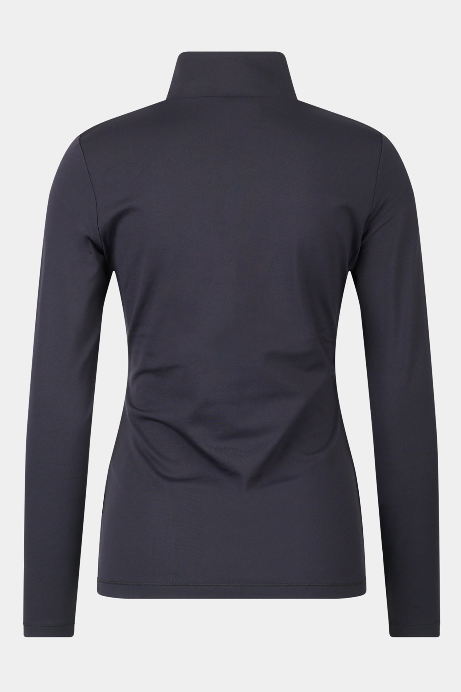 Czarny golf 1/2 zip Mons NE