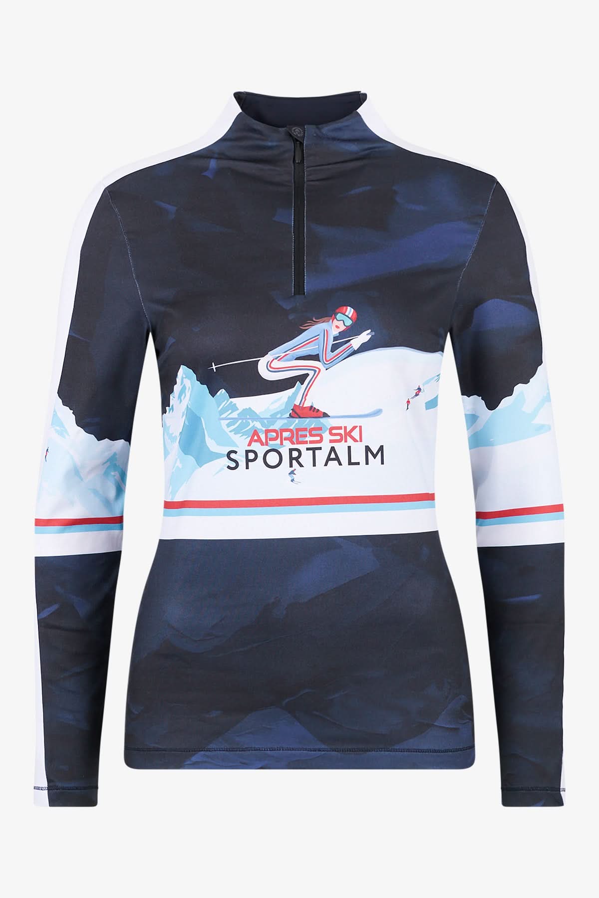 Cardiff ST Ski Print Turtleneck