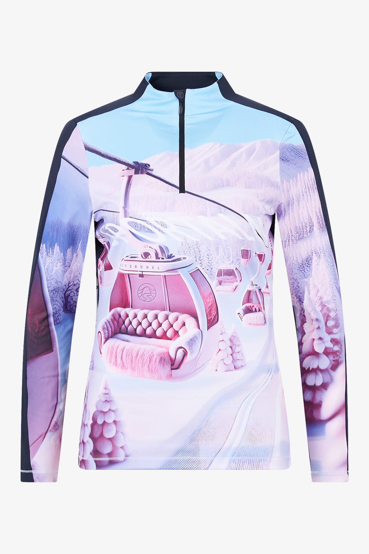 Purple Cardiff ST Ski Top