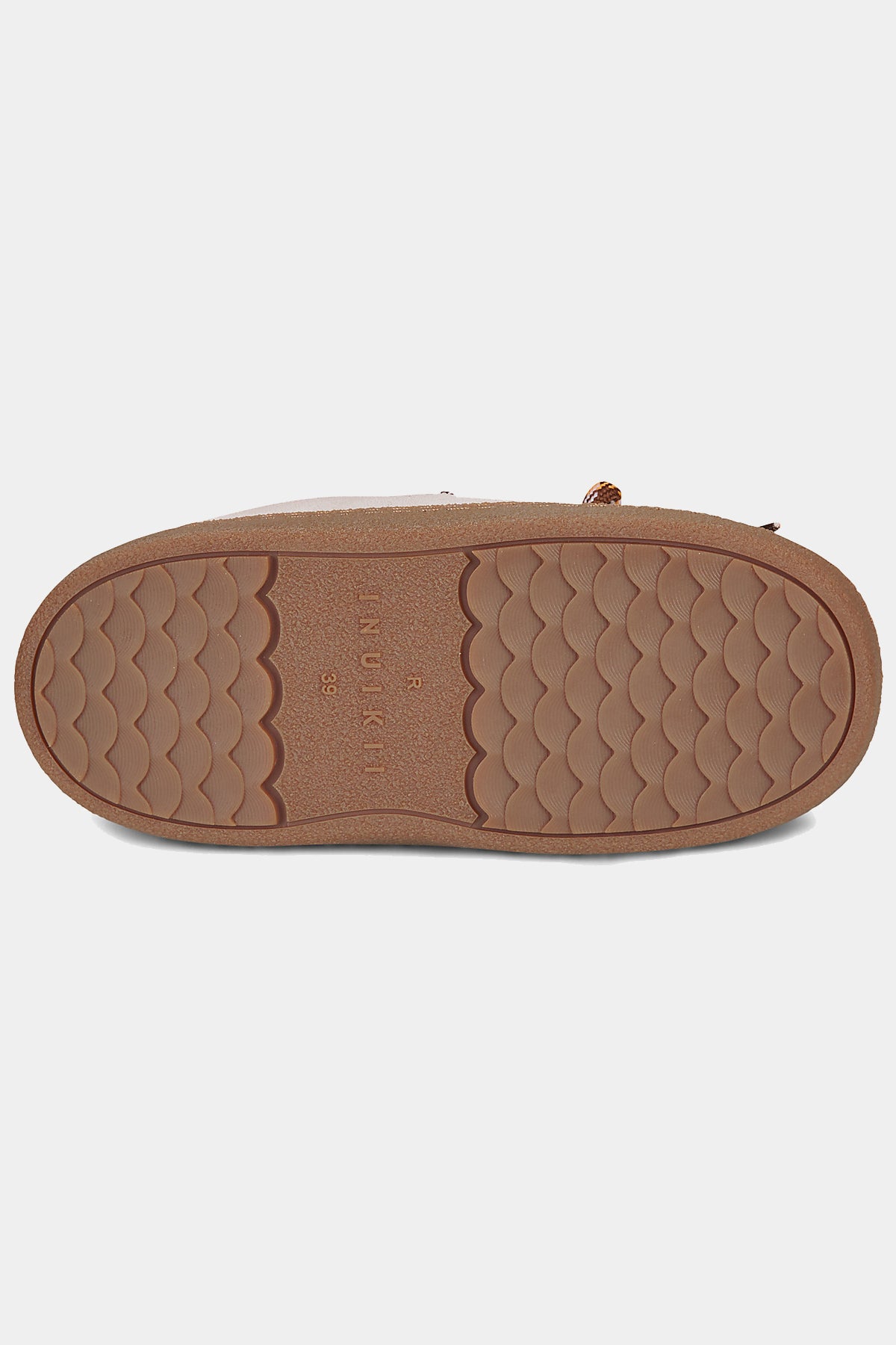 Białe buty zimowe QUILTED SUEDE