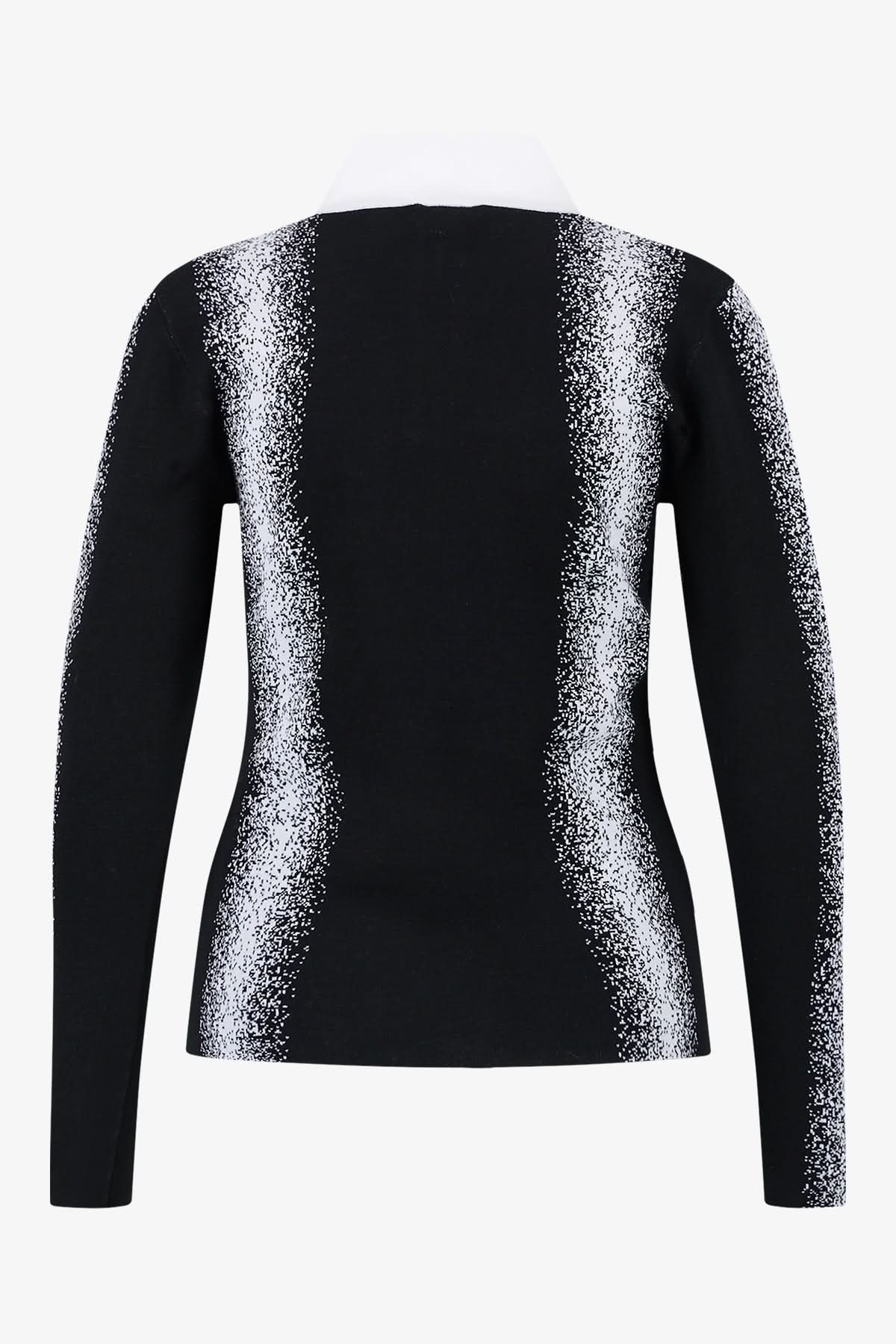 Washington Half Zip Viscose Sweater