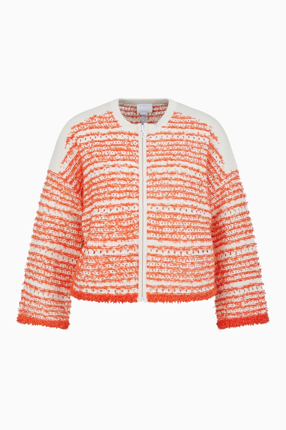 Czerwony sweter rozpinany Victory