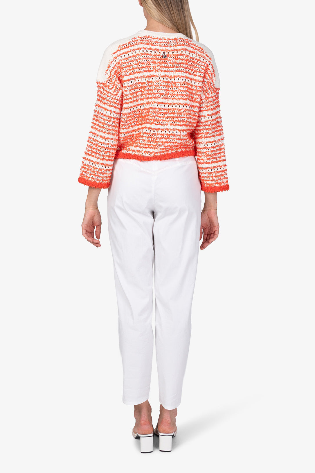 Czerwony sweter rozpinany Victory