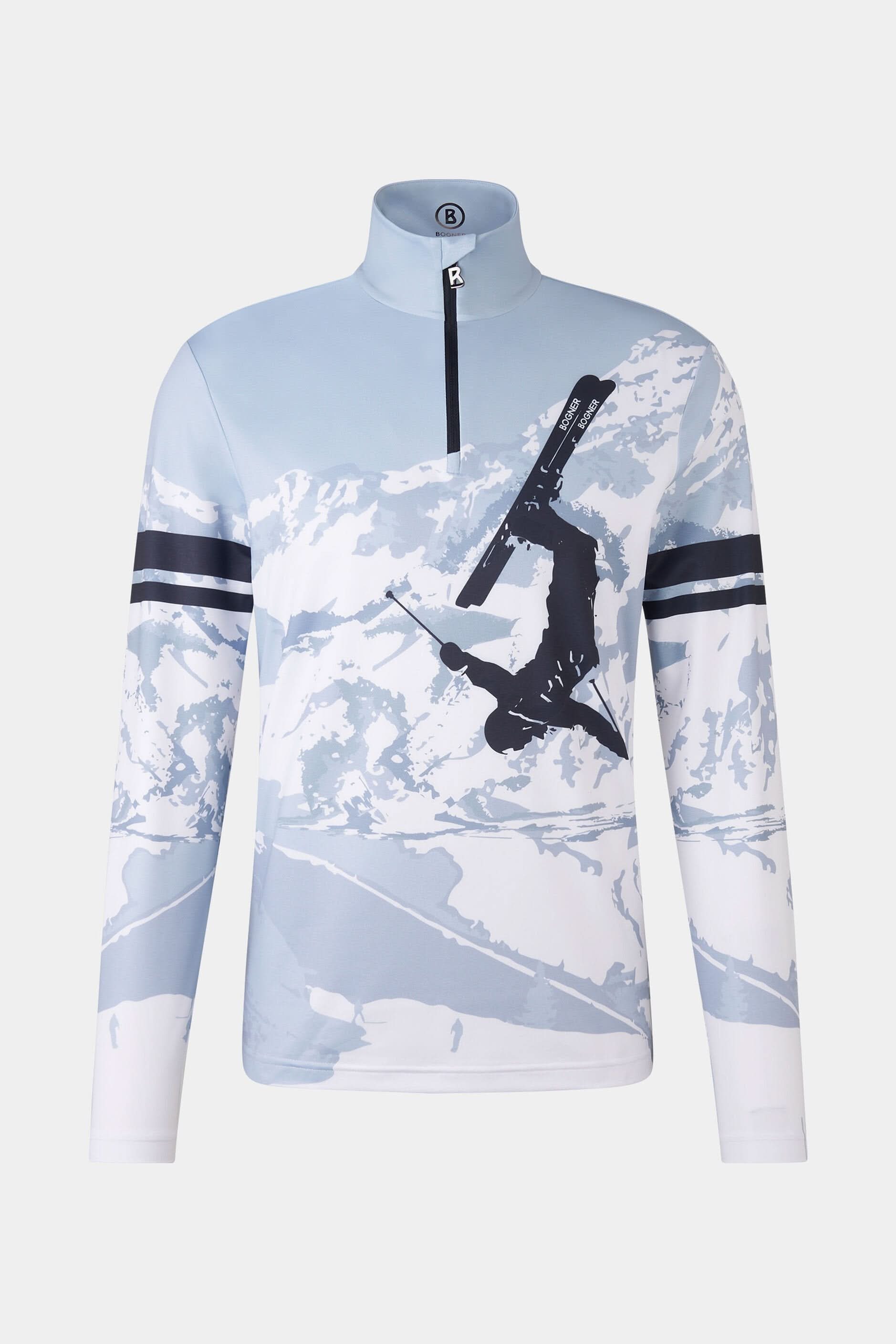 Printed ski turtleneck VERTI2