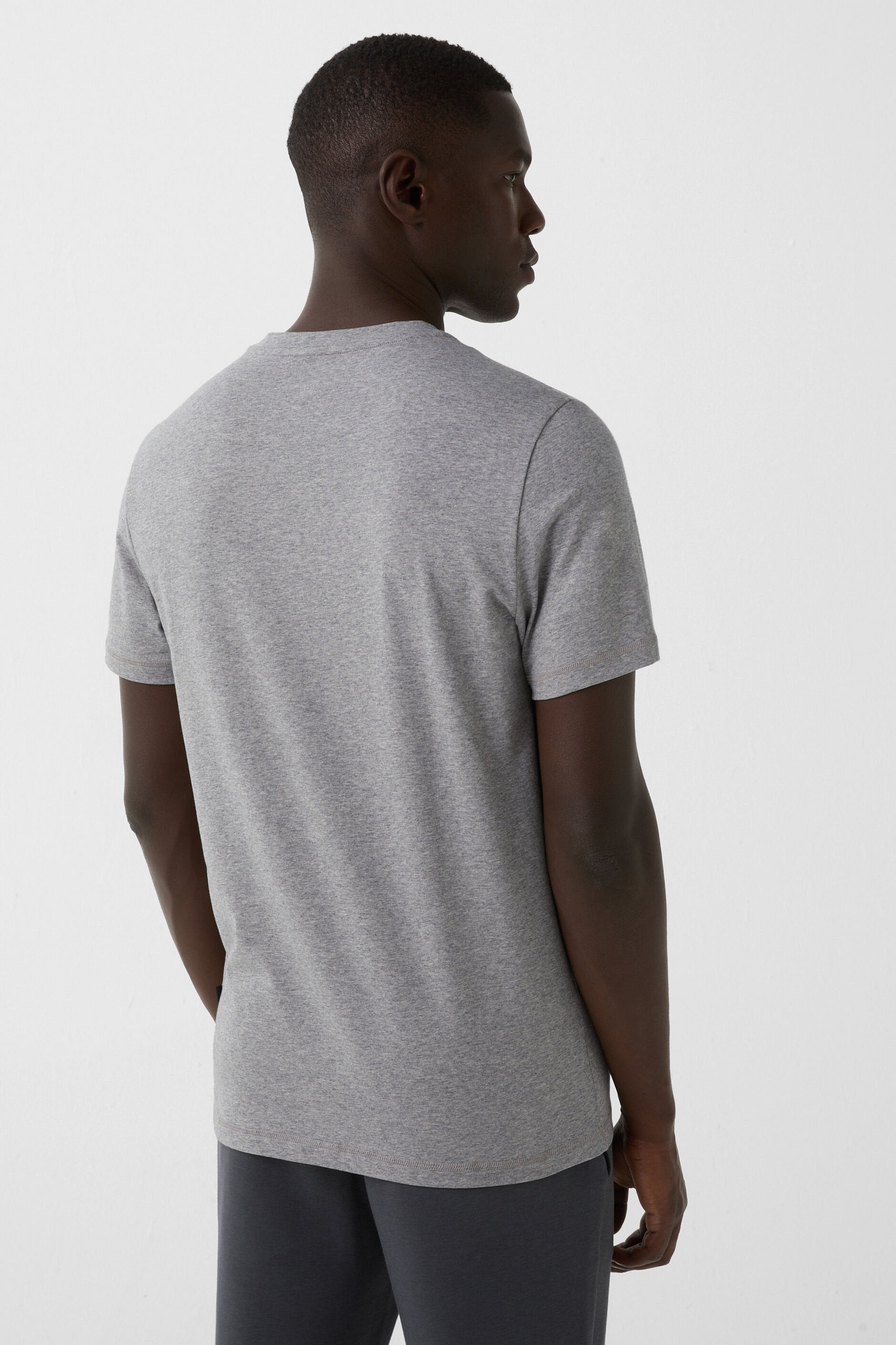 Szary t-shirt ROC