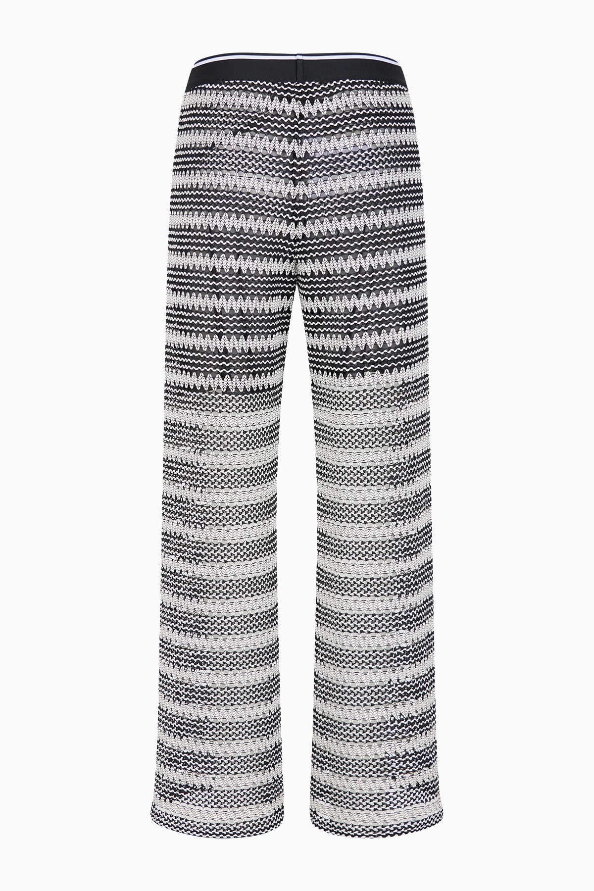 Czarne spodnie Sandro