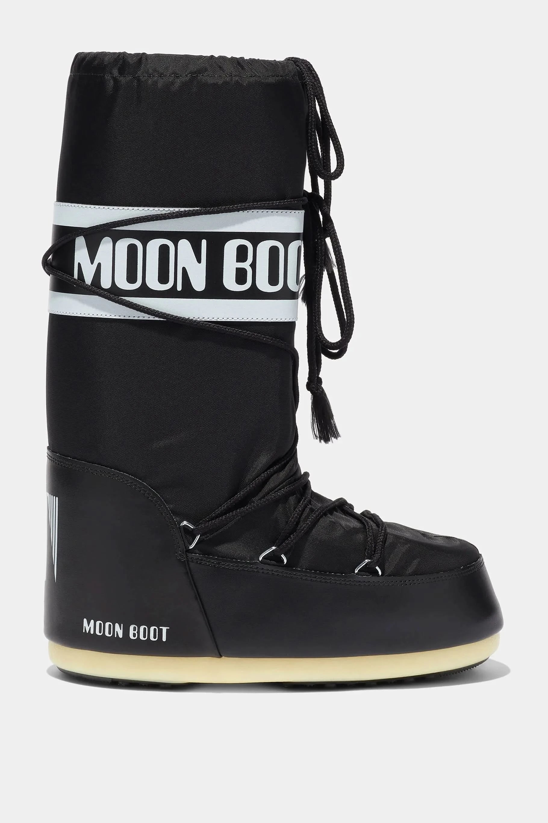 Czarne Śniegowce MB ICON NYLON