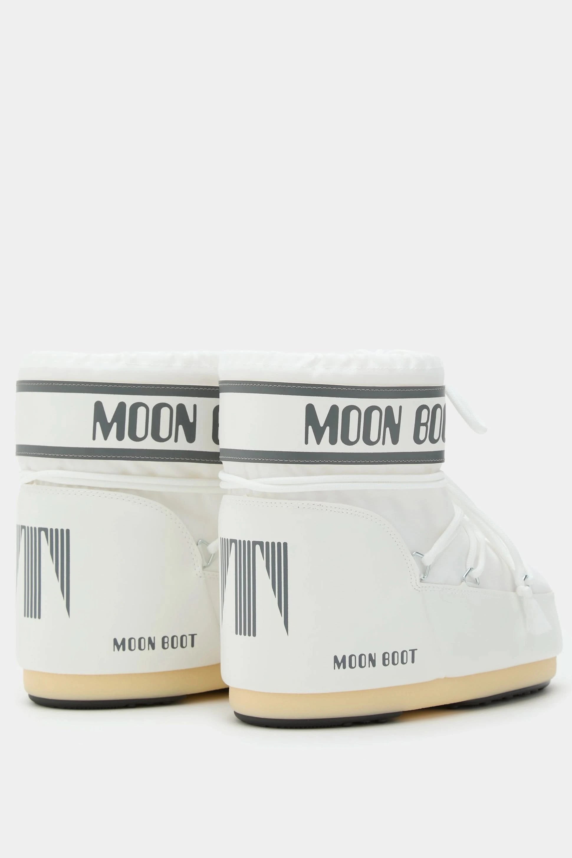 Białe śniegowce MB ICON LOW NYLON