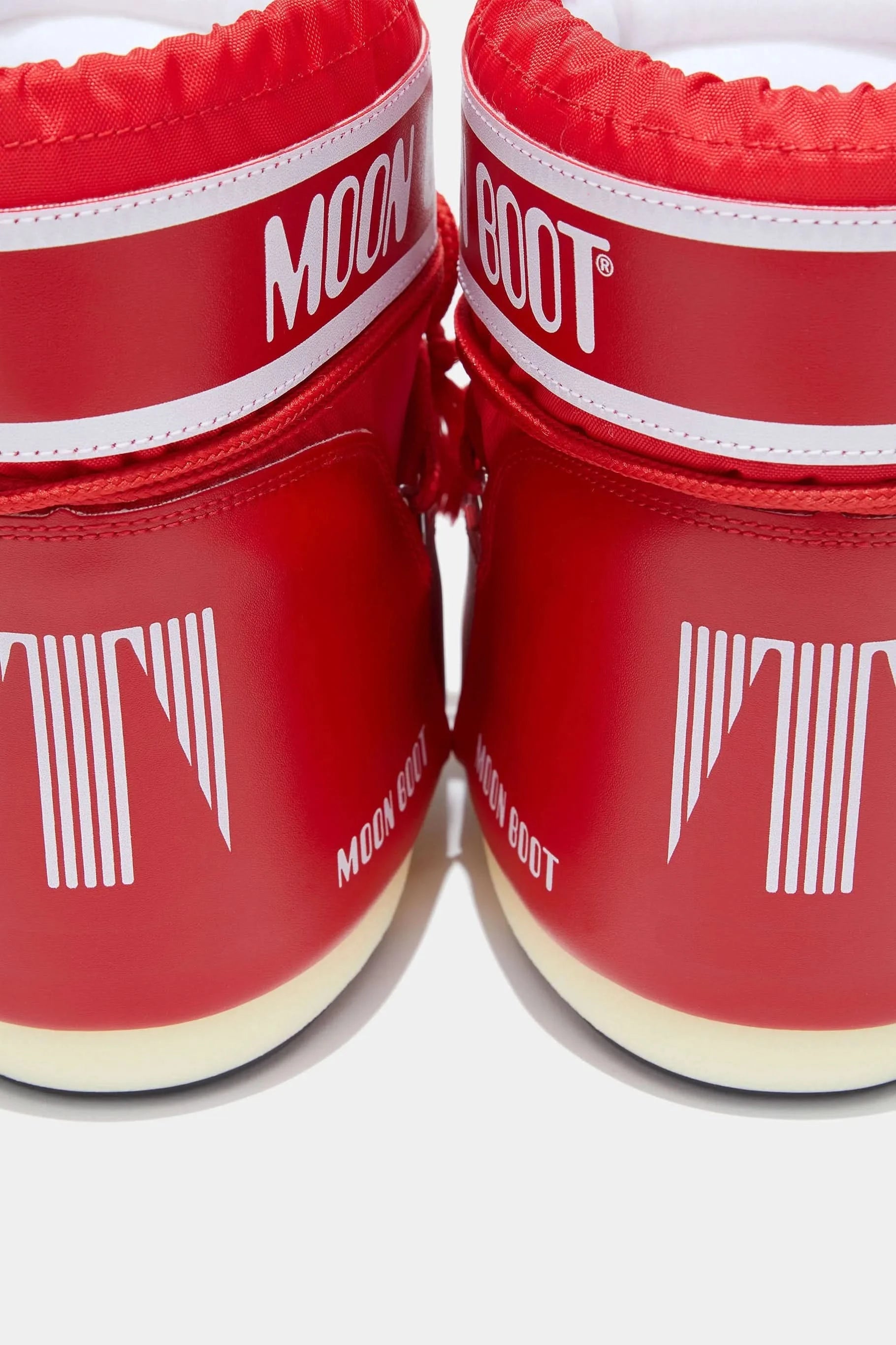 Red snow boots MB ICON LOW NYLON