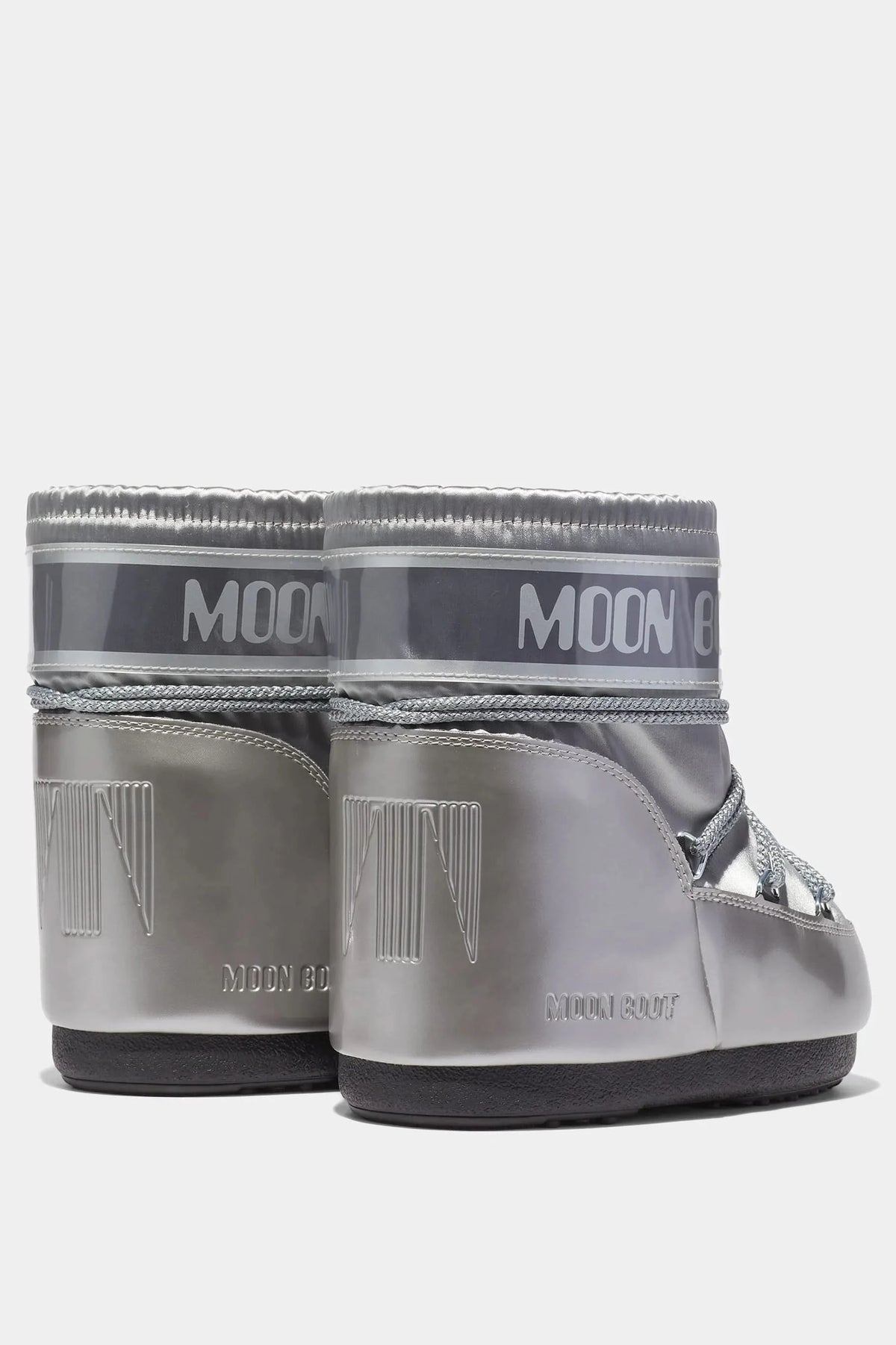 Silver snow boots MB ICON LOW GLANCE