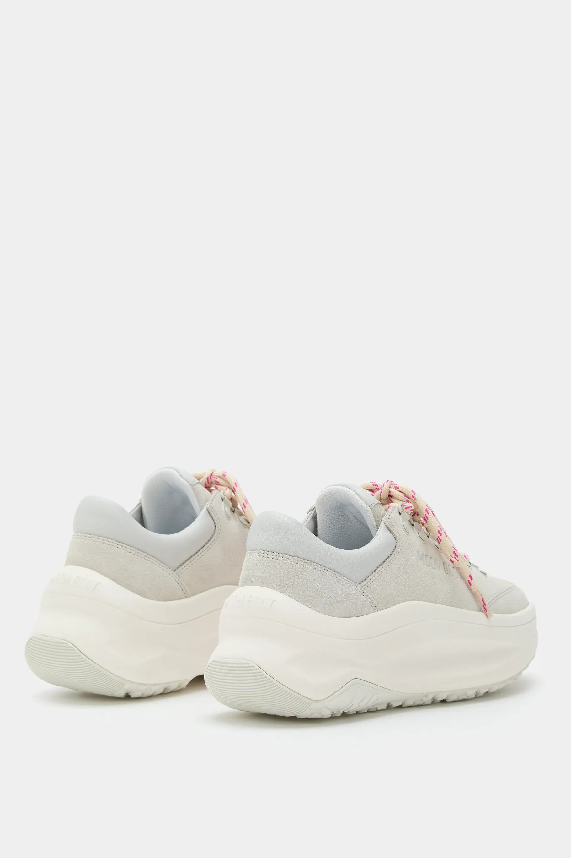 Białe sneakersy zimowe MB MOON247 CITY