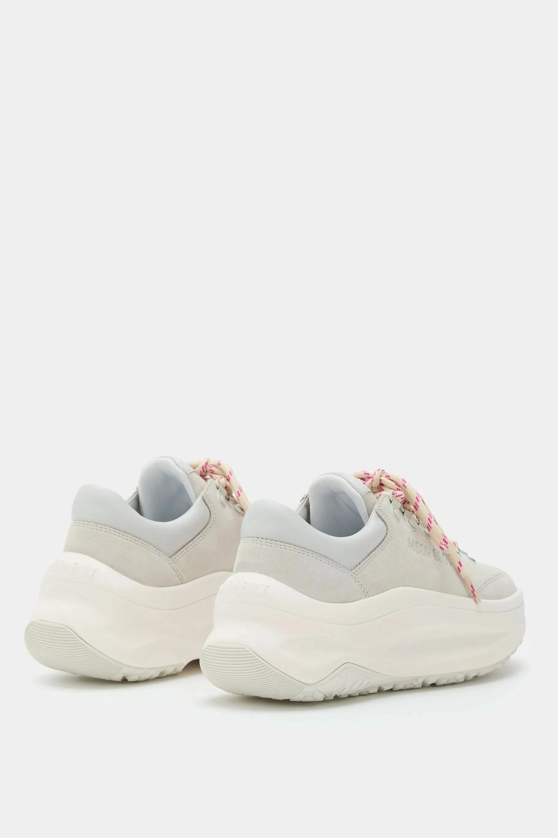 Białe sneakersy zimowe MB MOON247 CITY