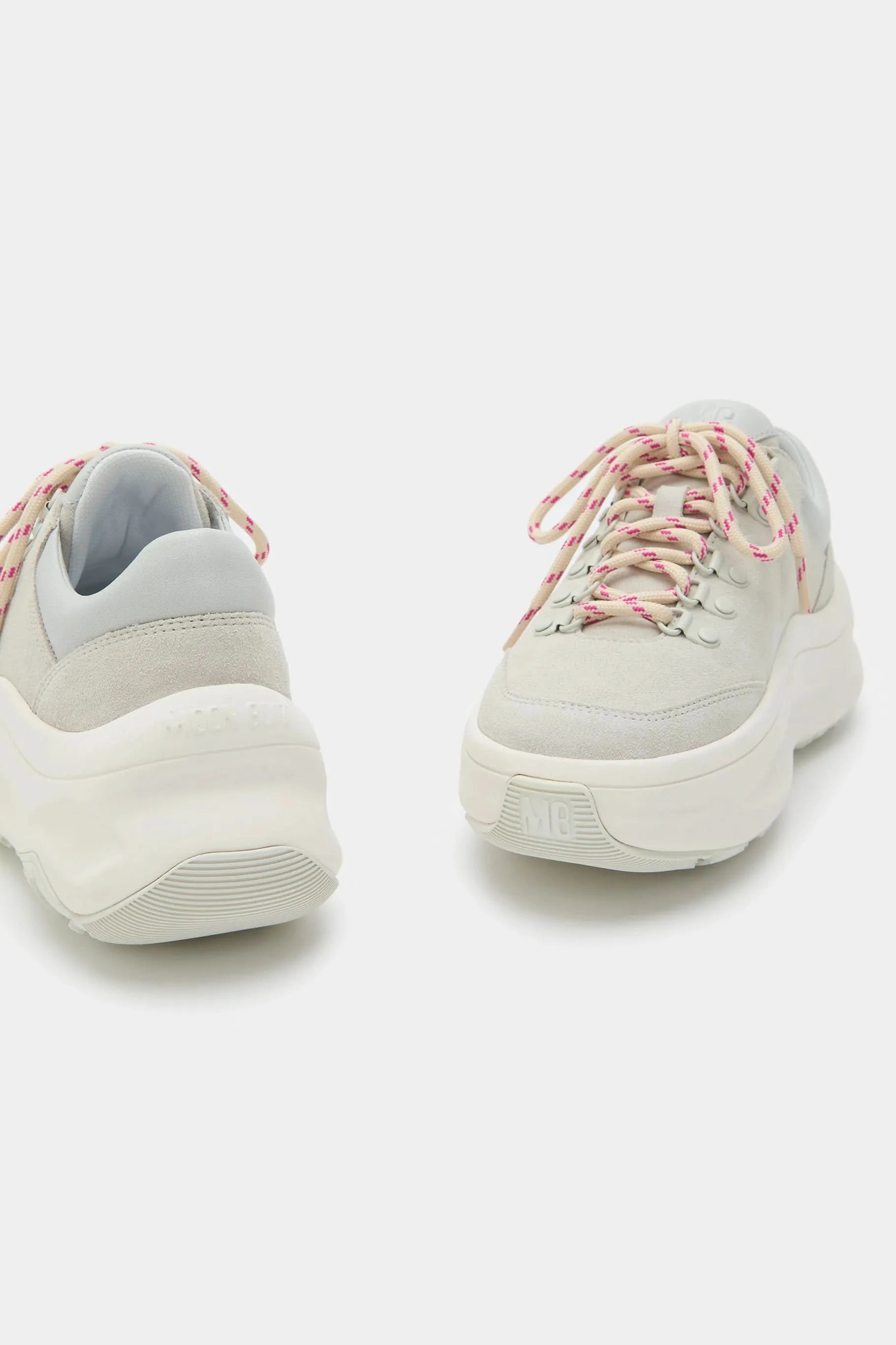 White winter sneakers MB MOON247 CITY