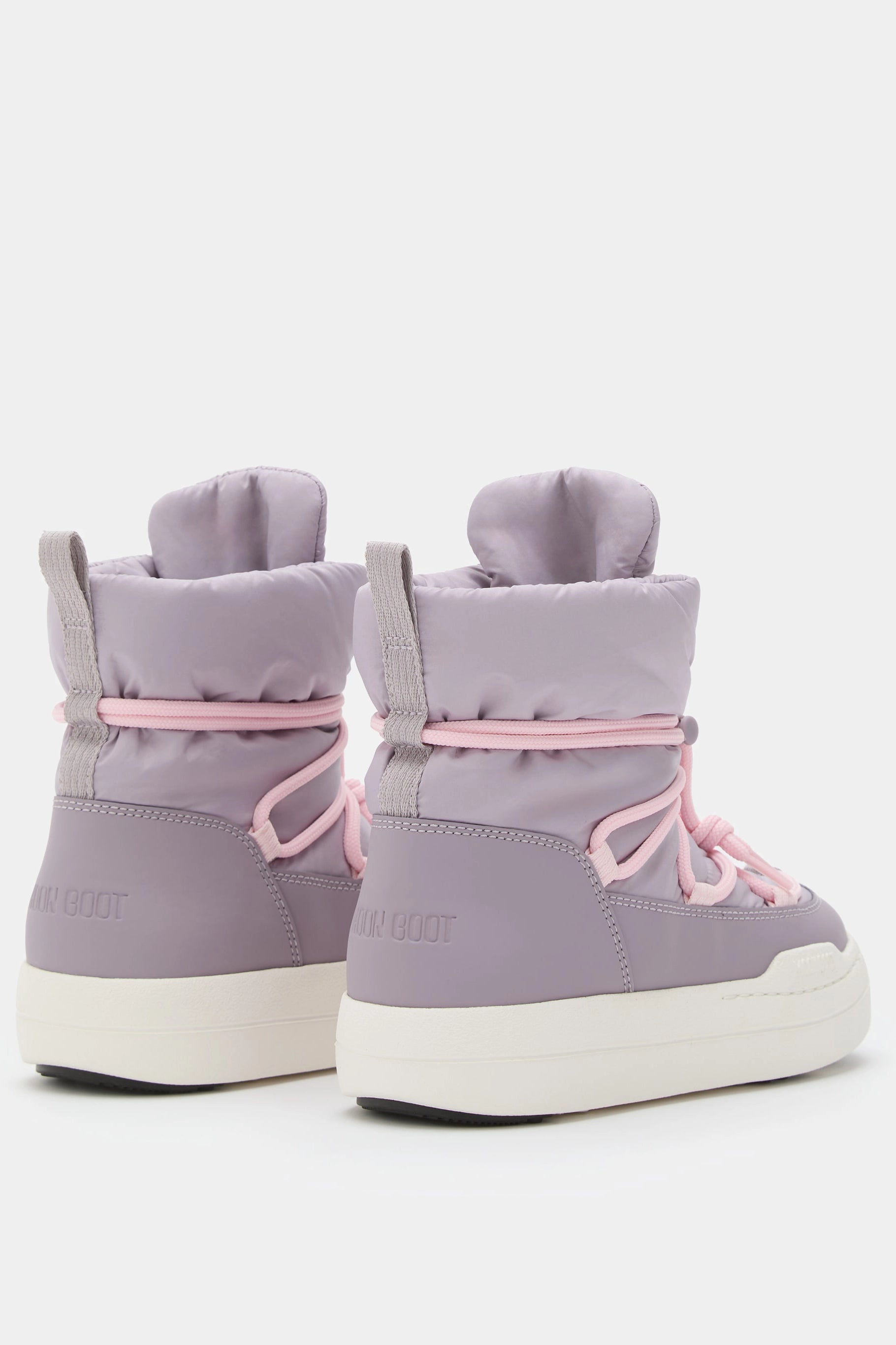 Fioletowe dziecięce buty zimowe MB JR PARK LACE MID