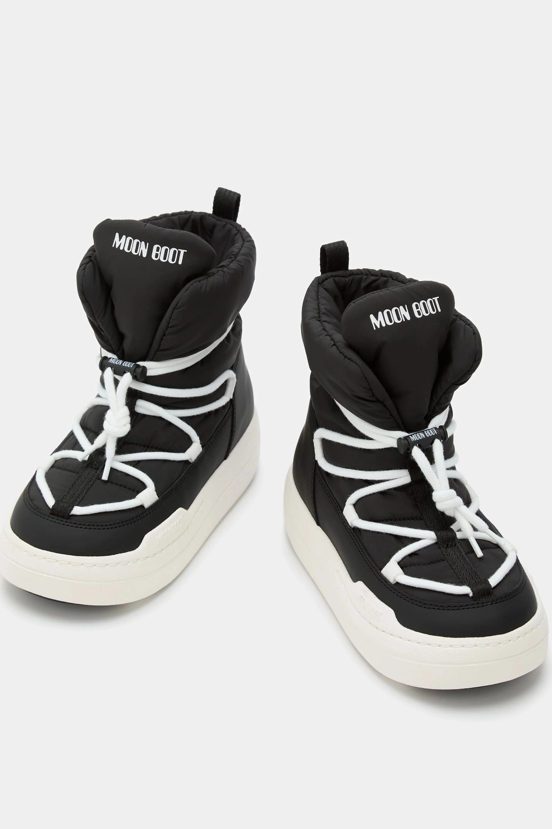 MB JR PARK LACE MID black children's winter boots