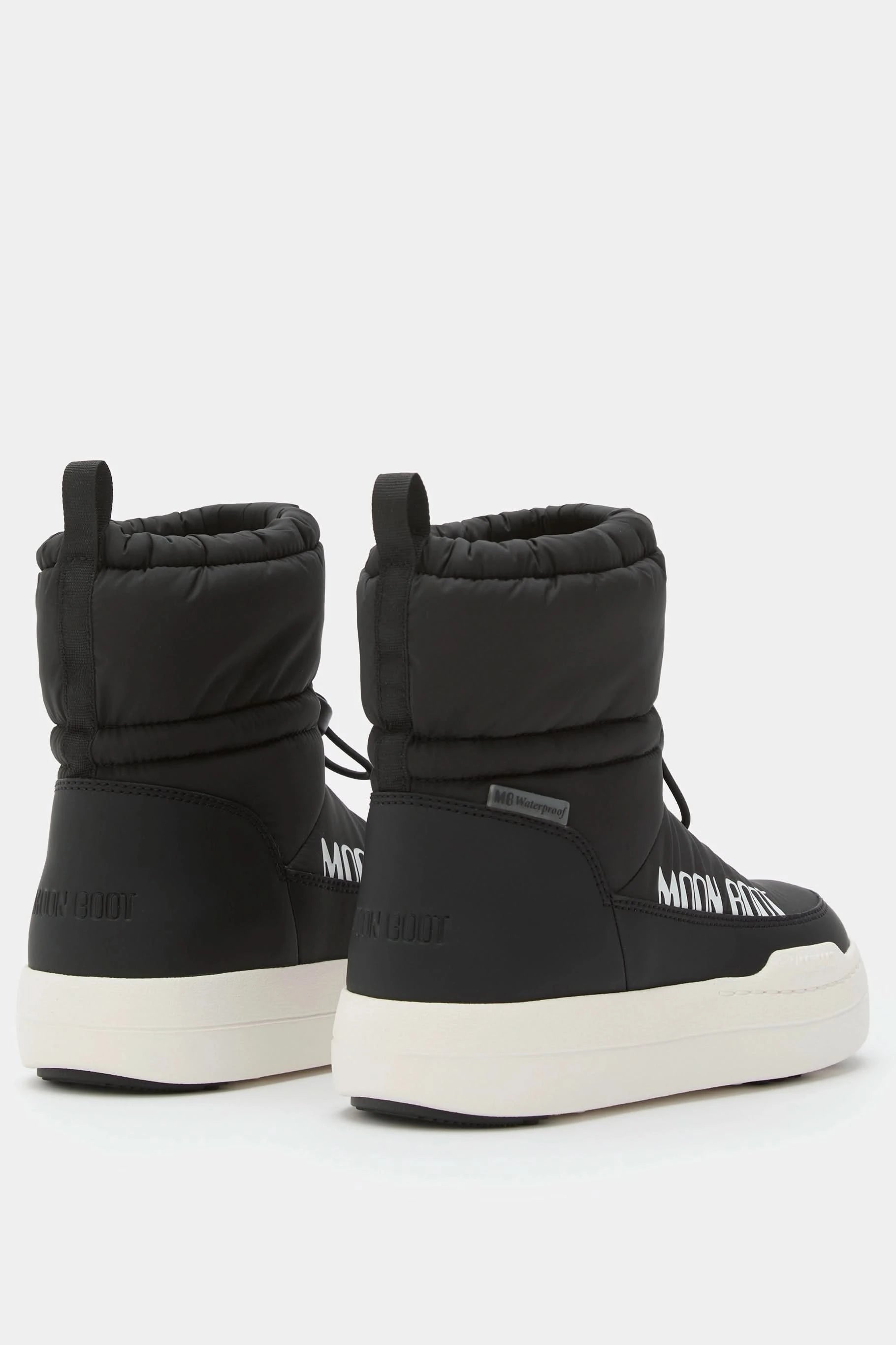 Czarne dziecięce buty zimowe MB JR PARK TUBE MID WP