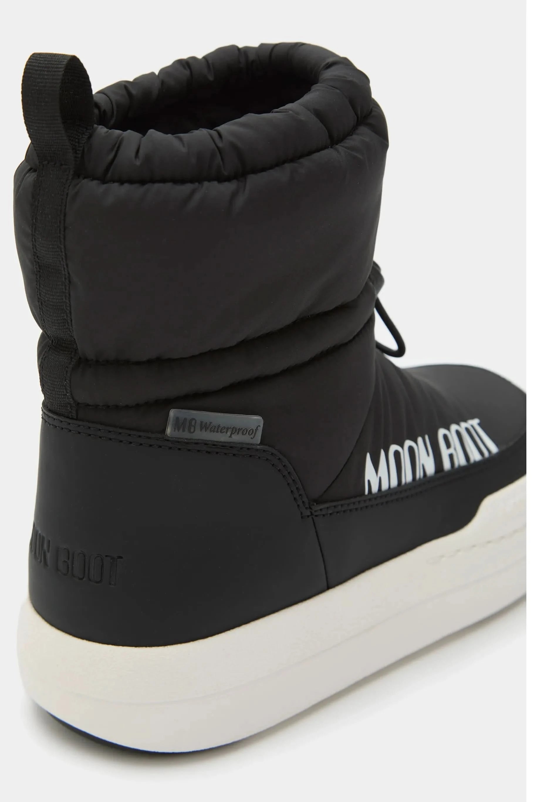 Czarne dziecięce buty zimowe MB JR PARK TUBE MID WP