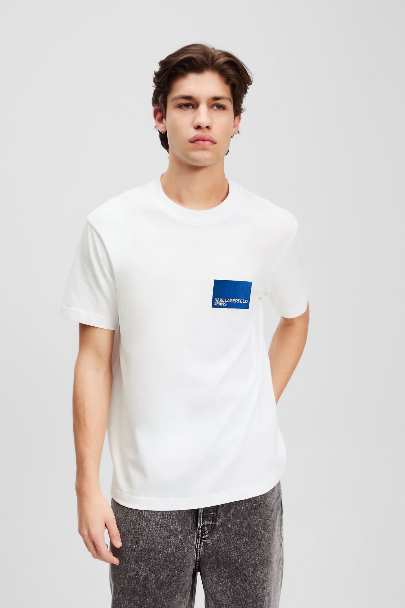 Men's T-shirt Klj Reg Ss Box Logo Tee