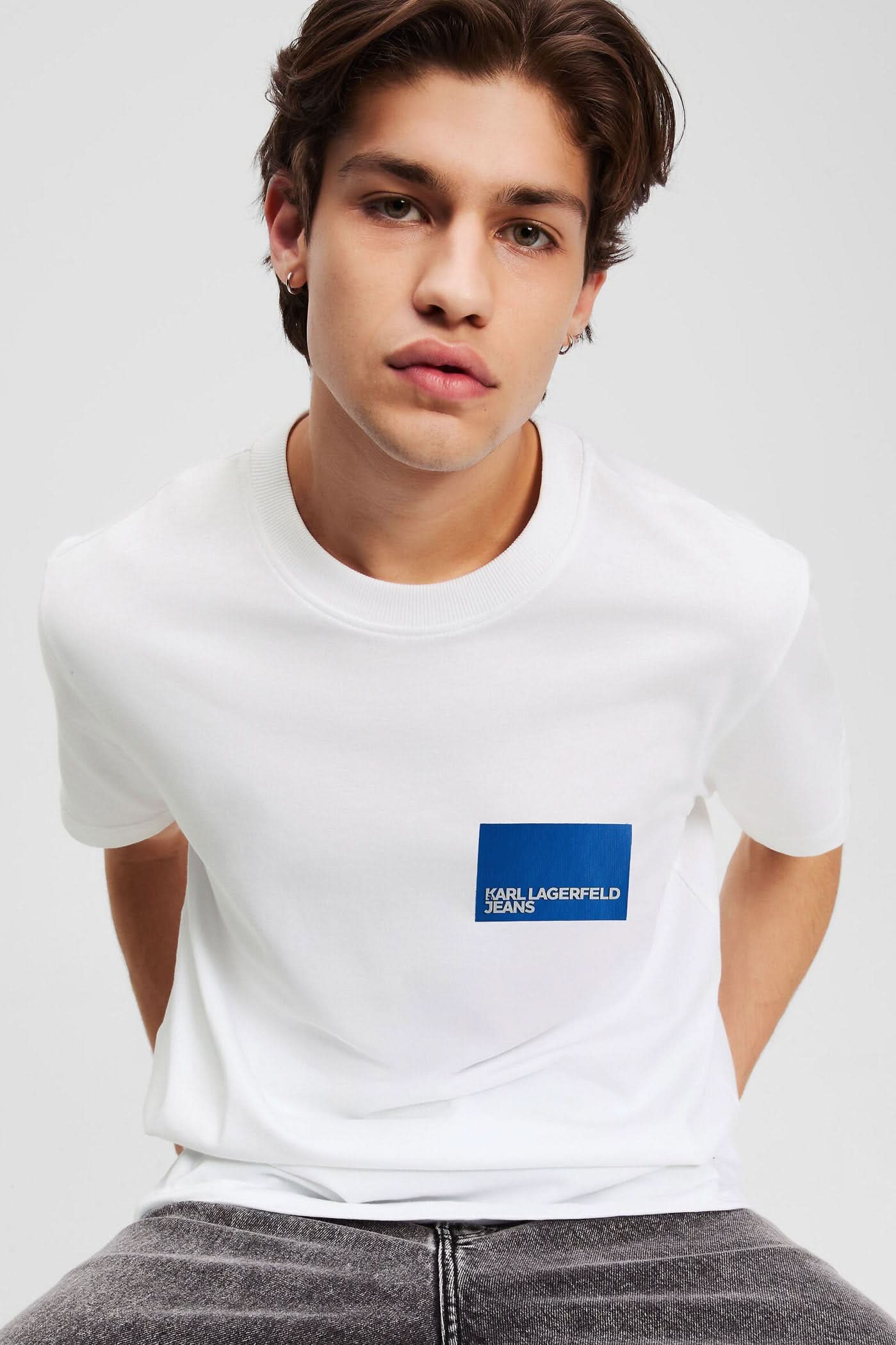 Men's T-shirt Klj Reg Ss Box Logo Tee
