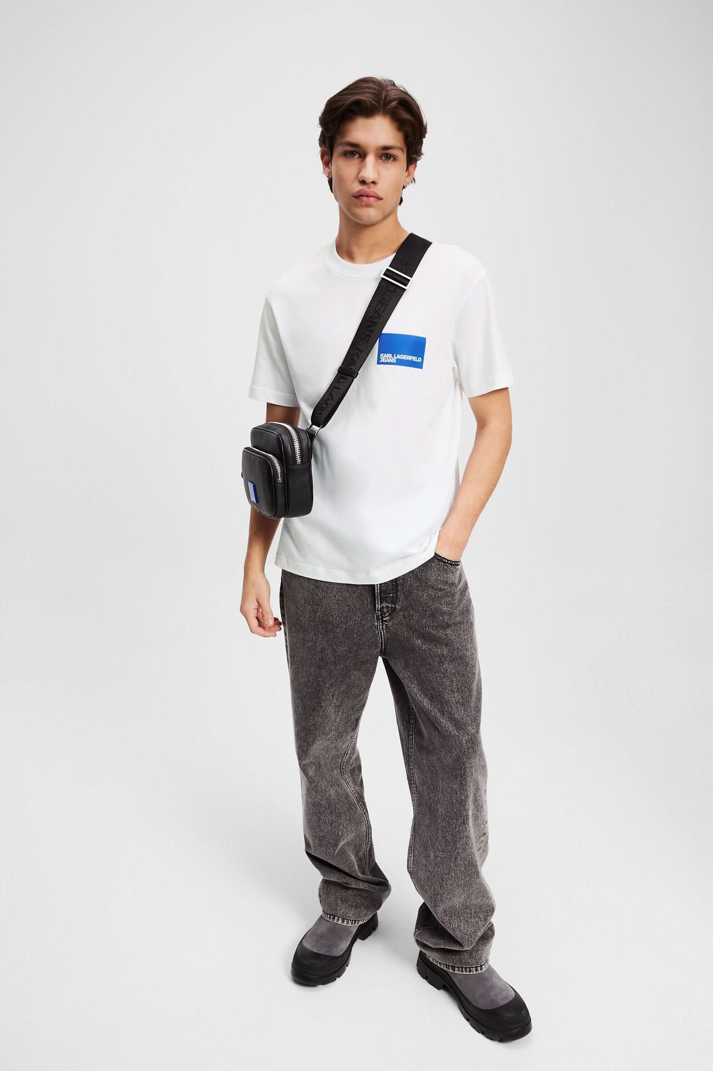 Men's T-shirt Klj Reg Ss Box Logo Tee
