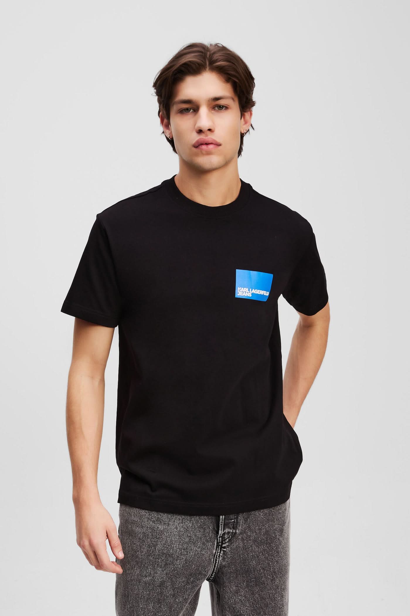 Men's T-shirt Klj Reg Ss Box Logo Tee