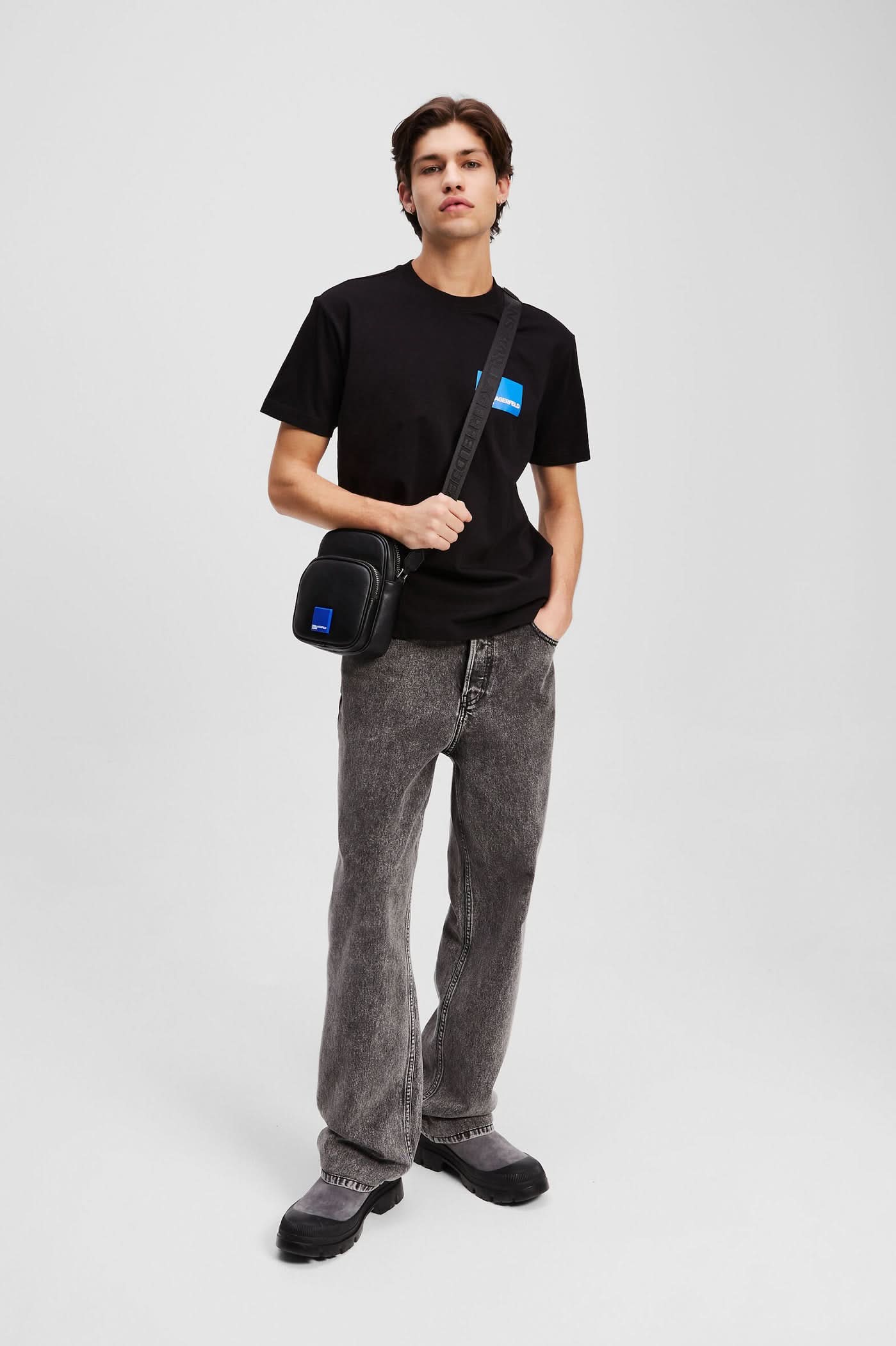 Men's T-shirt Klj Reg Ss Box Logo Tee