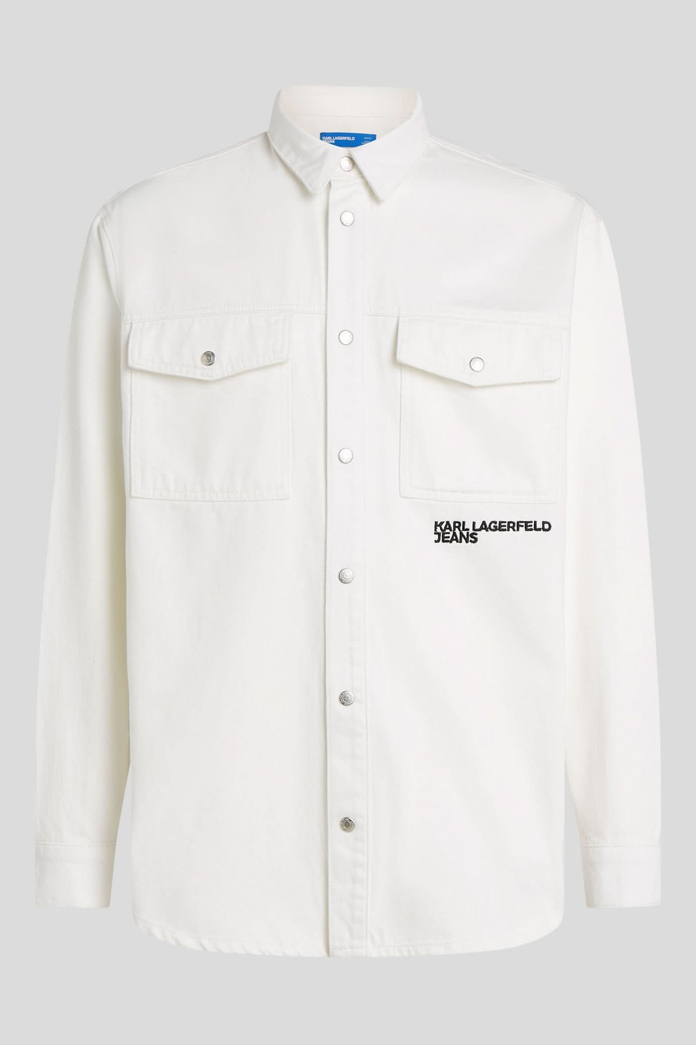 Koszula męska Klj Karl Denim Overshirt