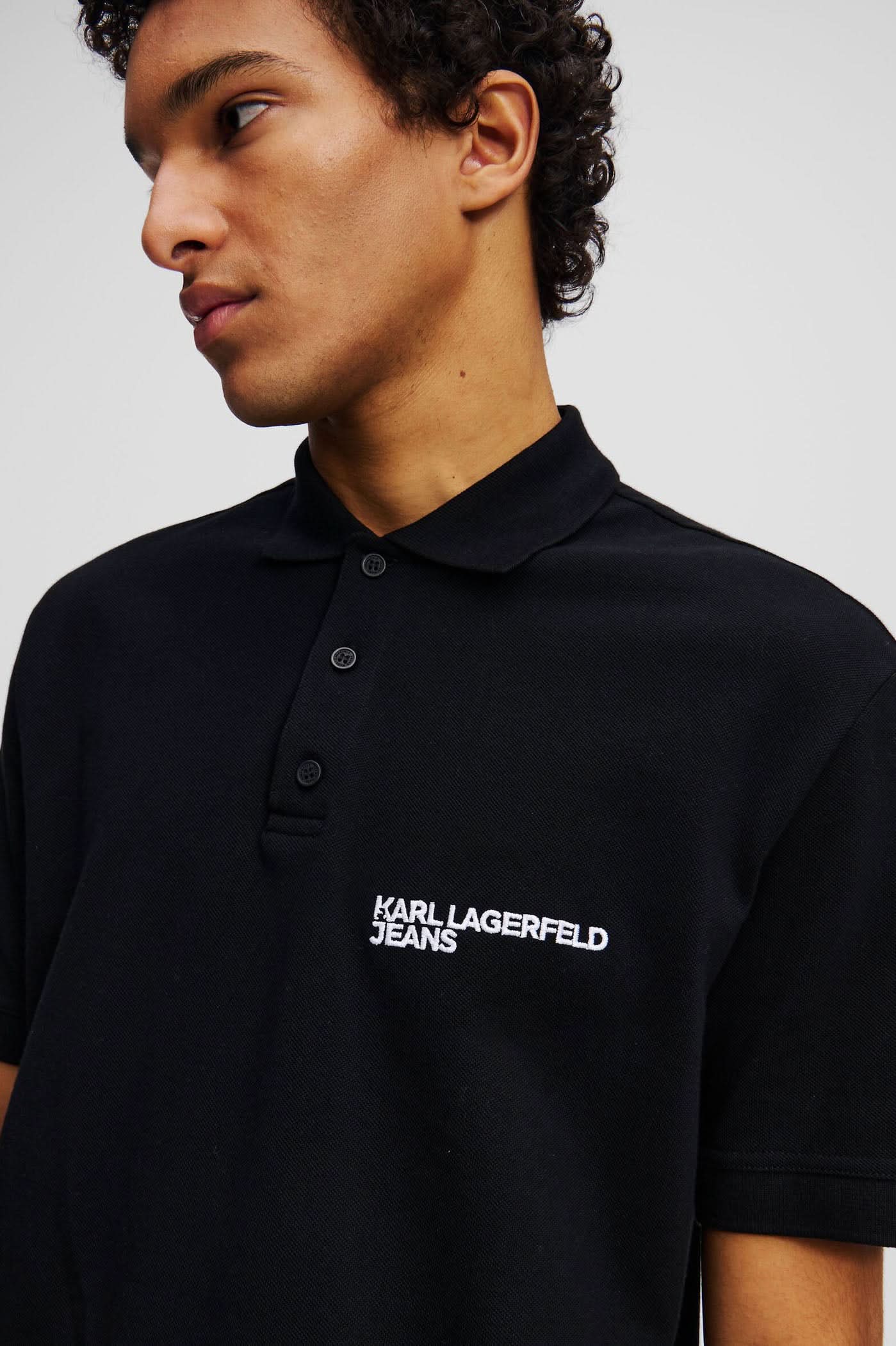 Men's Klj Regular Pique Polo T-shirt