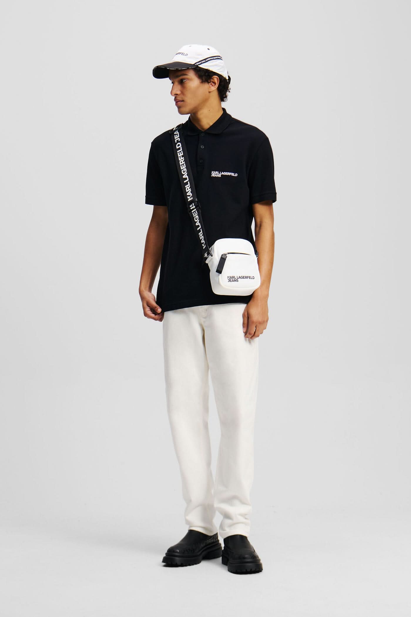 Men's Klj Regular Pique Polo T-shirt
