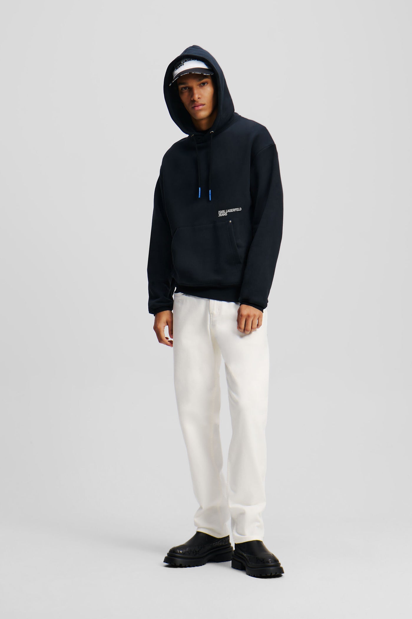 Bluza męska Klj Relaxed Karl Hoodie
