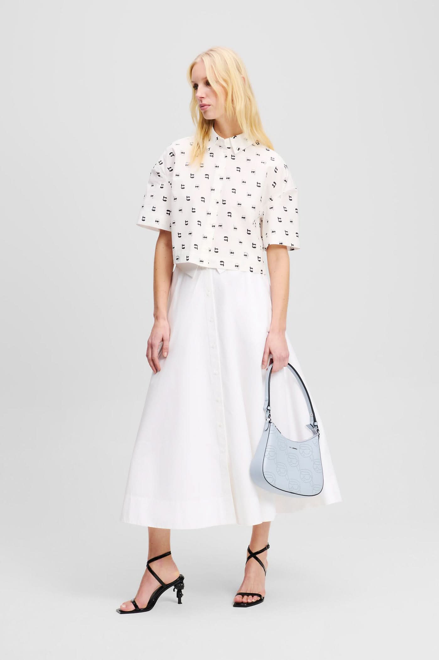Ikon Aop Women's Cropped Shirt