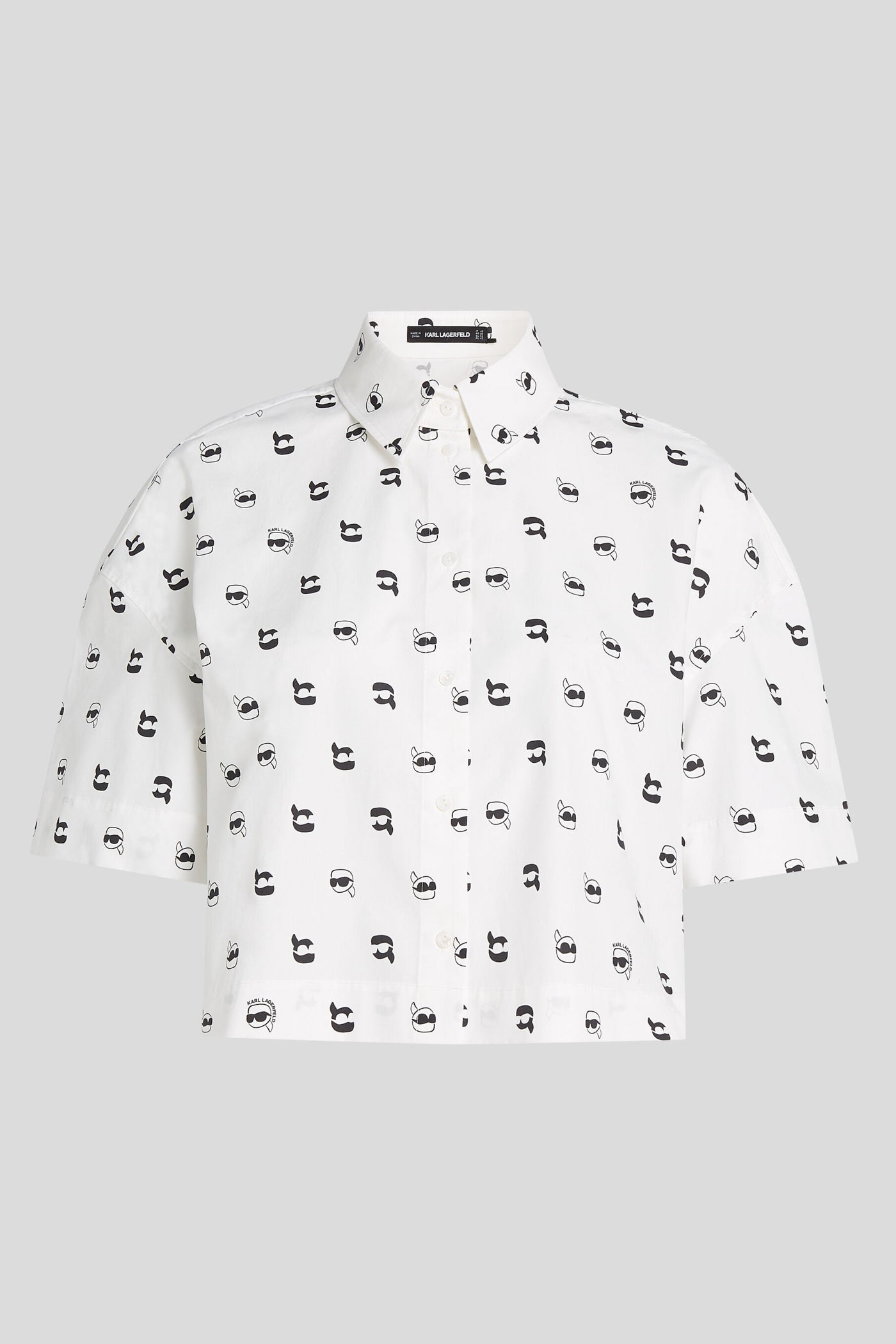 Ikon Aop Women's Cropped Shirt
