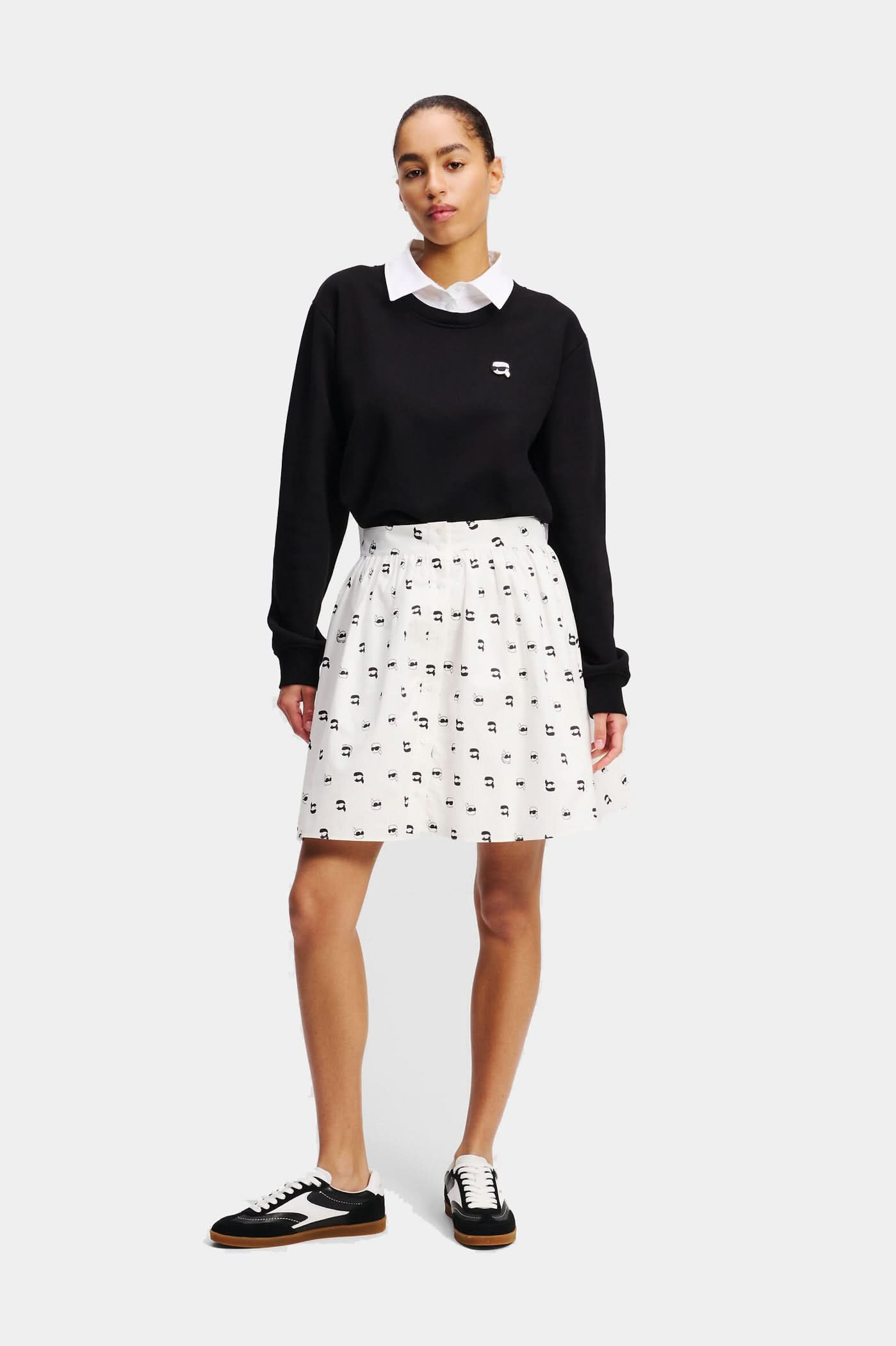 Ikon Aop Mini Skirt