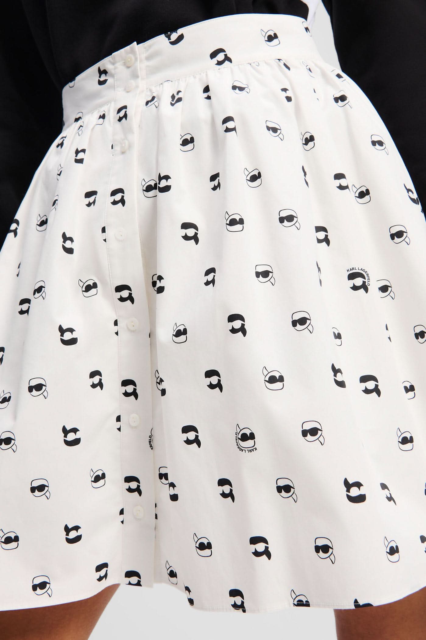 Ikon Aop Mini Skirt
