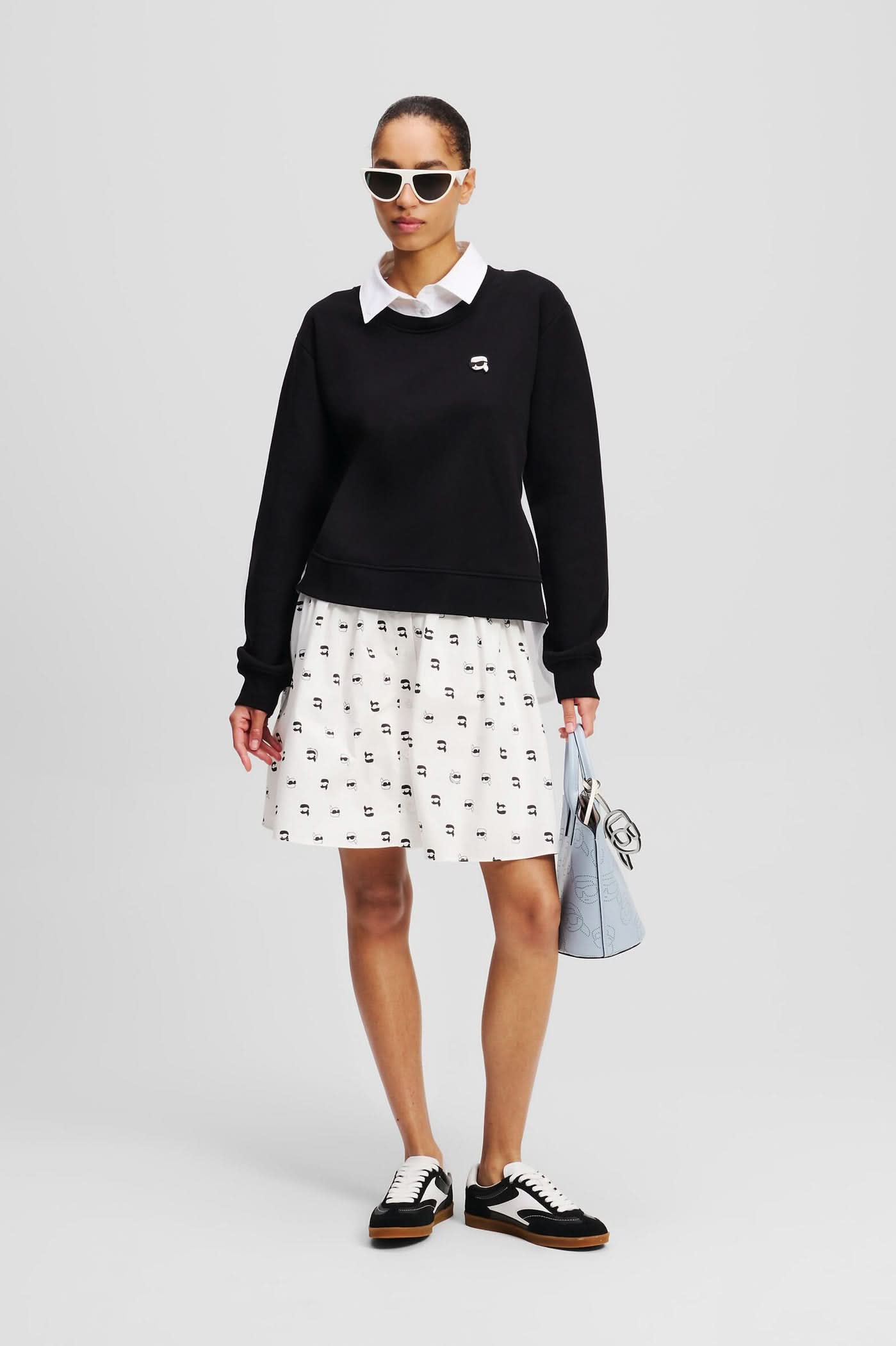 Ikon Aop Mini Skirt