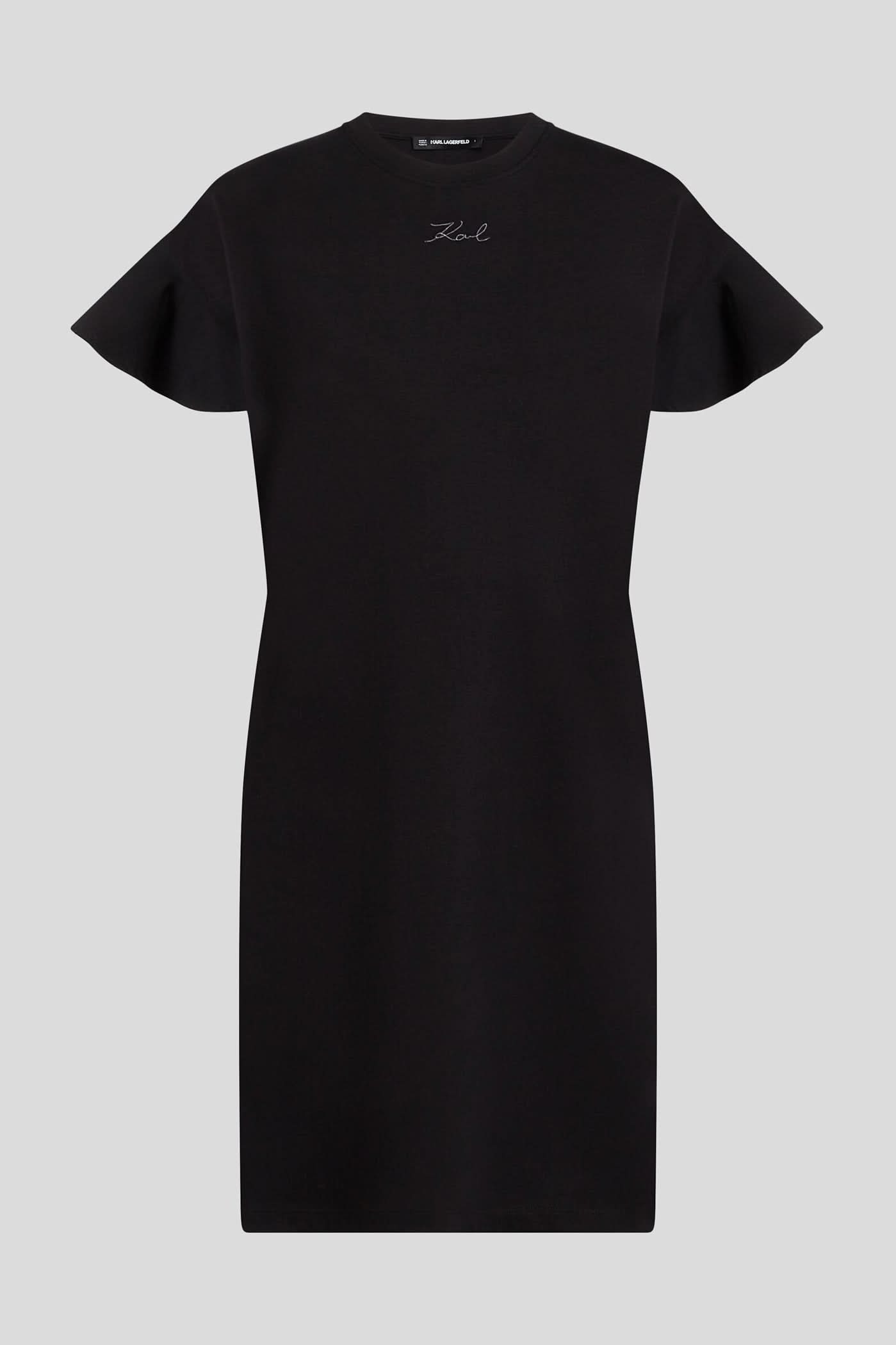 Sukienka damska Fabric Mix T-Shirt Dress