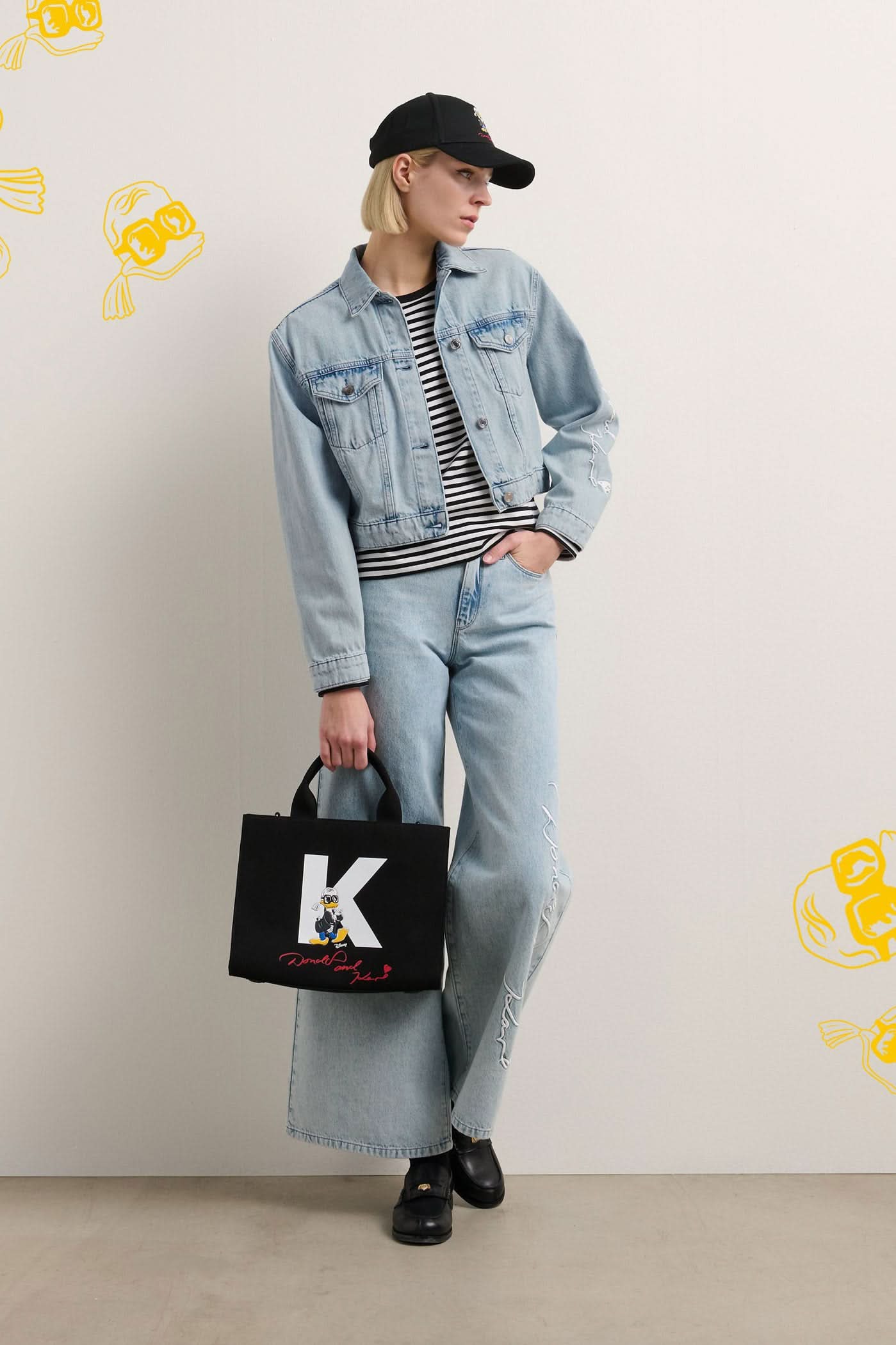 Disney x KL Wide Leg Jeans