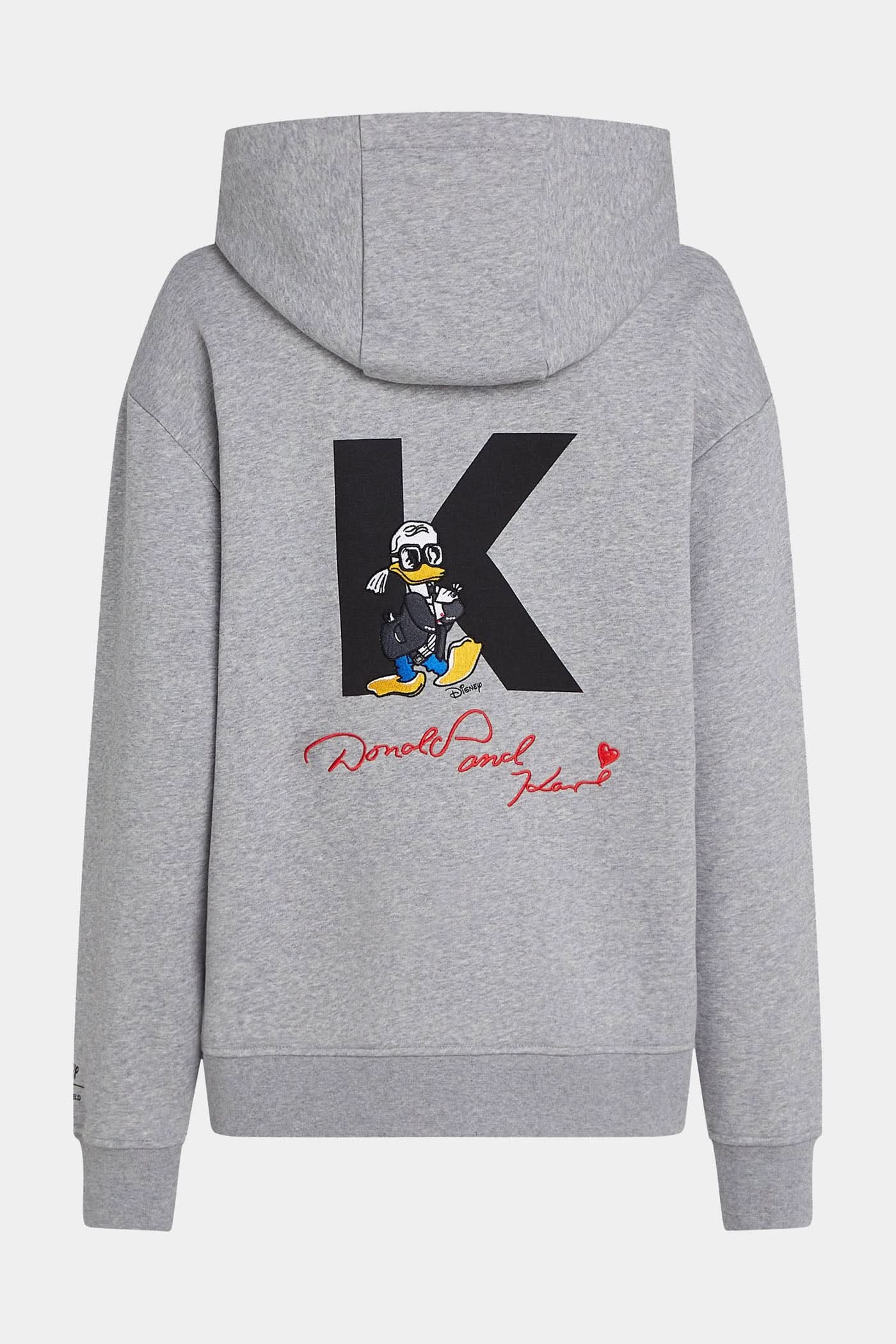 Szara bluza z kapturem Disney x KL