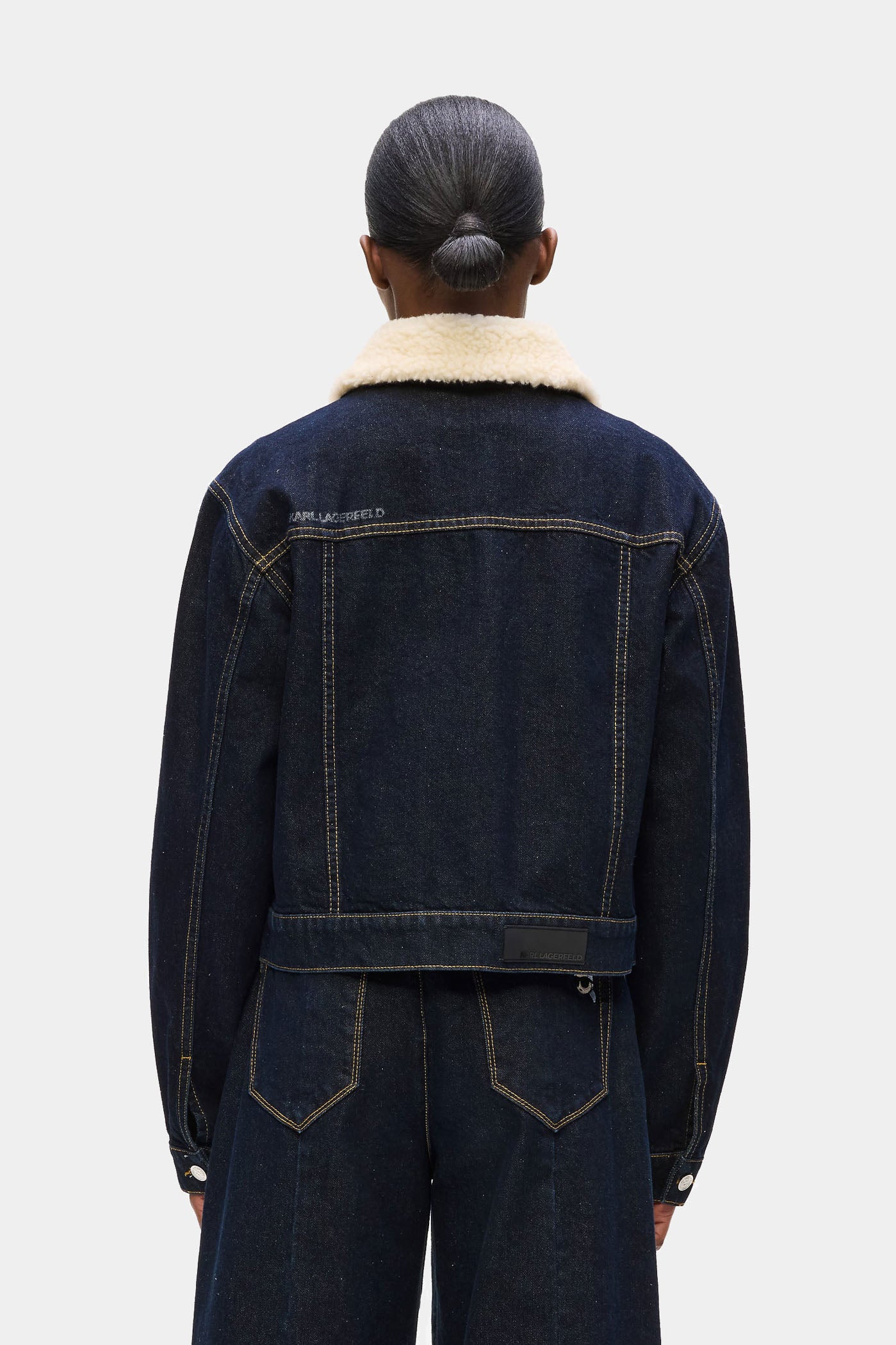 Jeansowa kurtka Ikon patch
