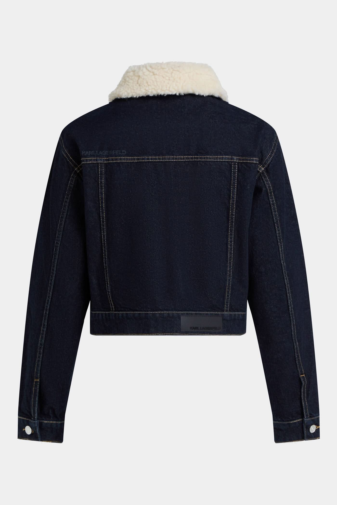 Jeansowa kurtka Ikon patch