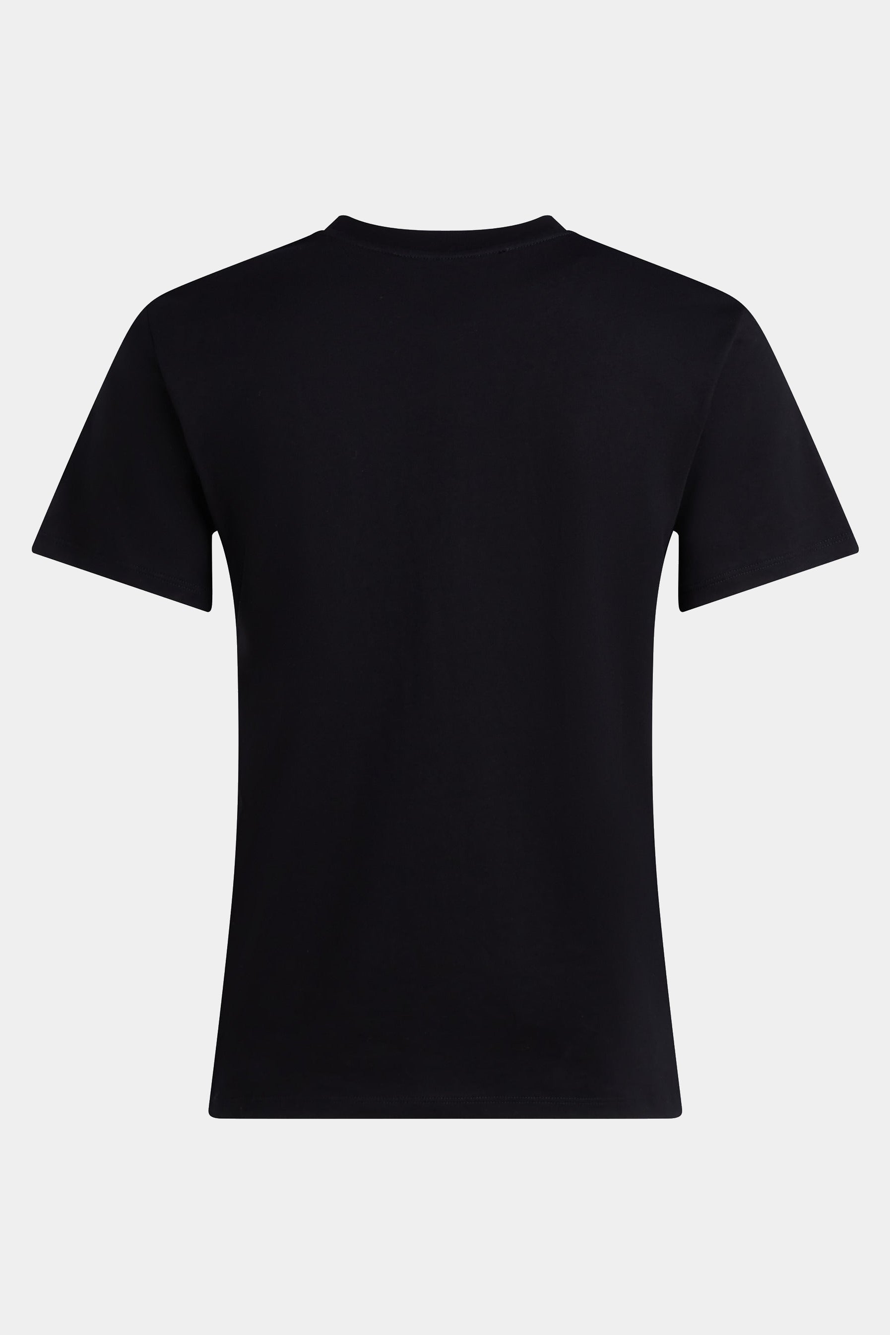 Czarny t-shirt Rhinestone Rain