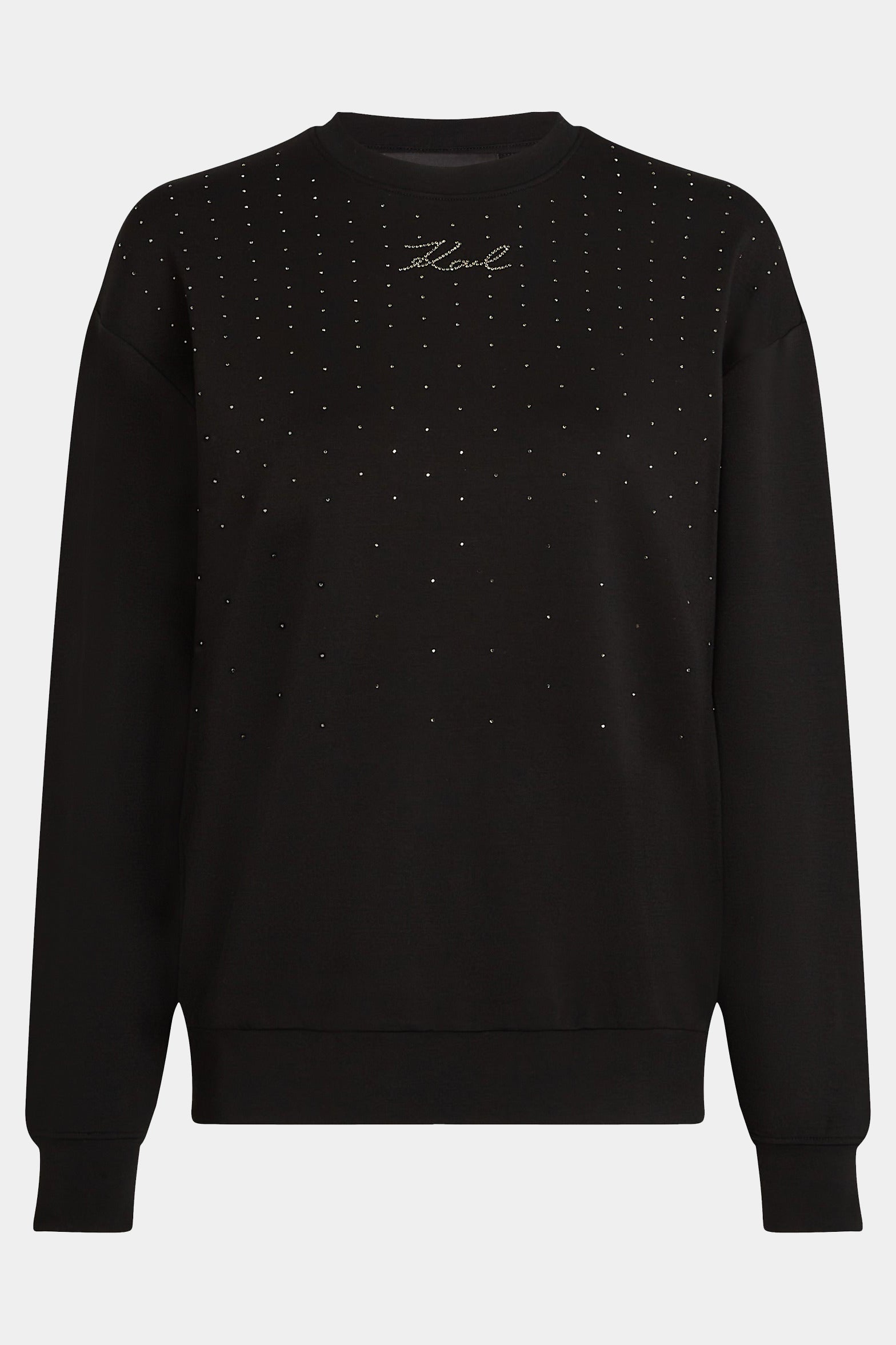 Czarna bluza Rhinestone Rain